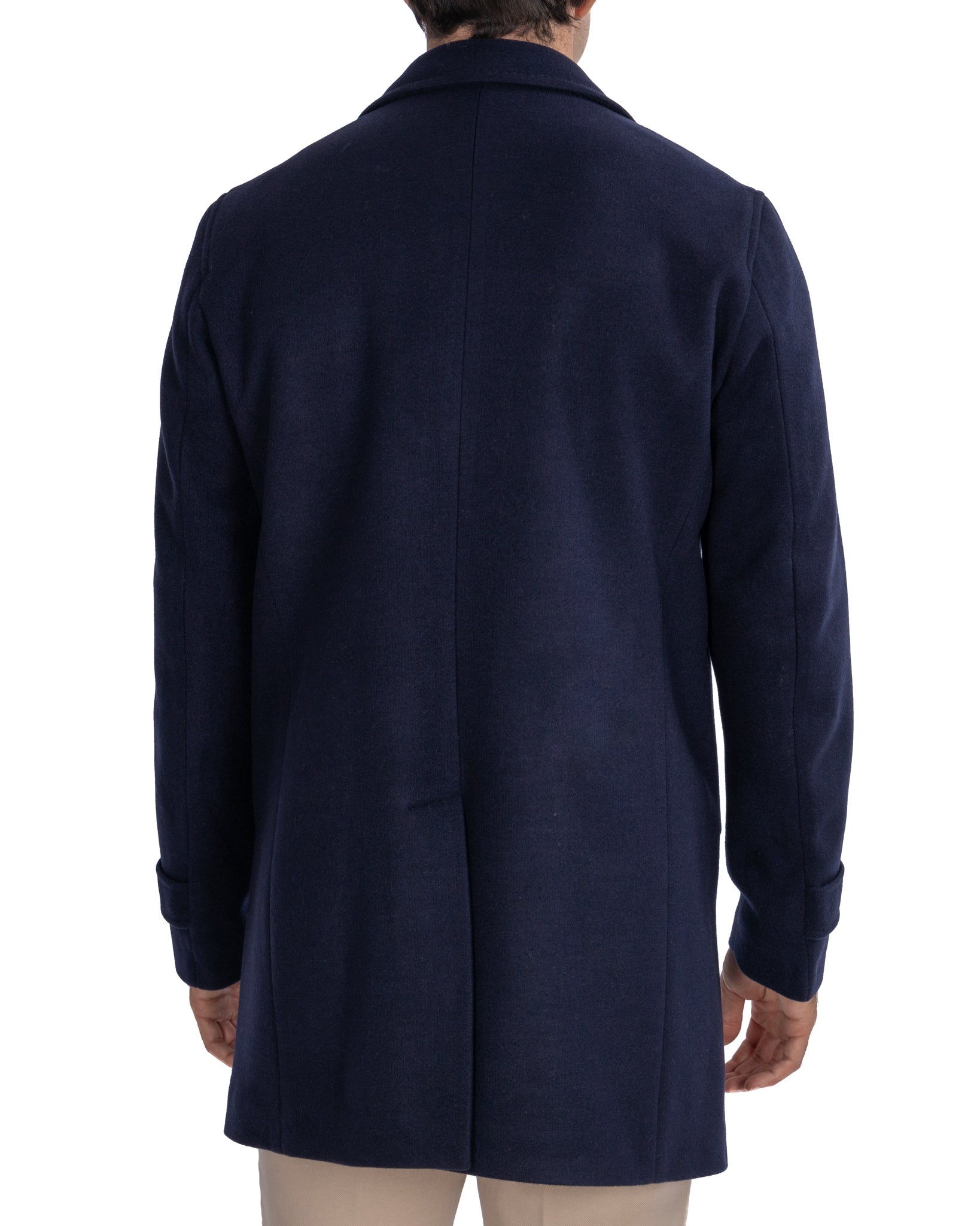 Henri - blue single-breasted coat