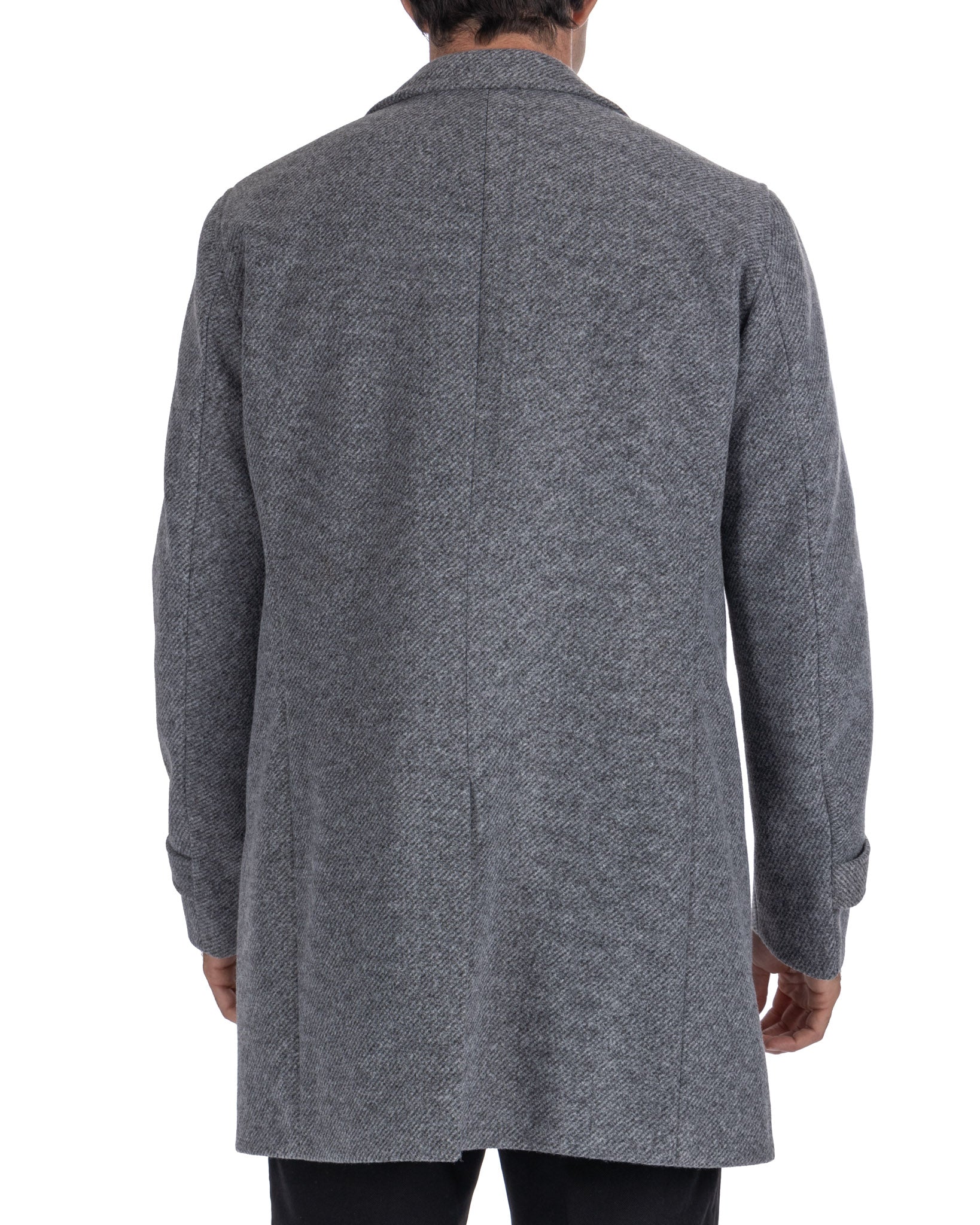 Louis - cappotto monopetto grigio