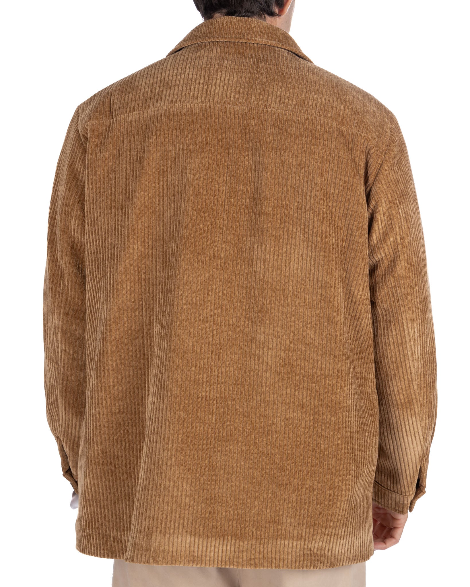 Jeremie - oversized camel velvet tunic