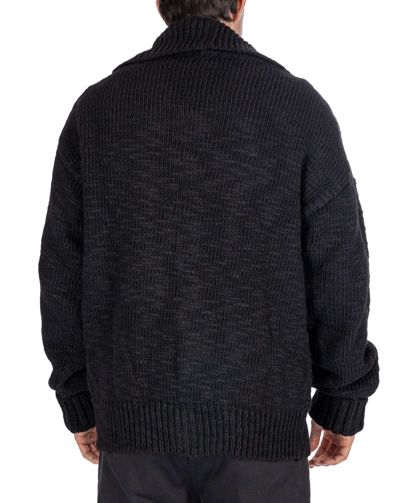 Ethan - cardigan oversize noir