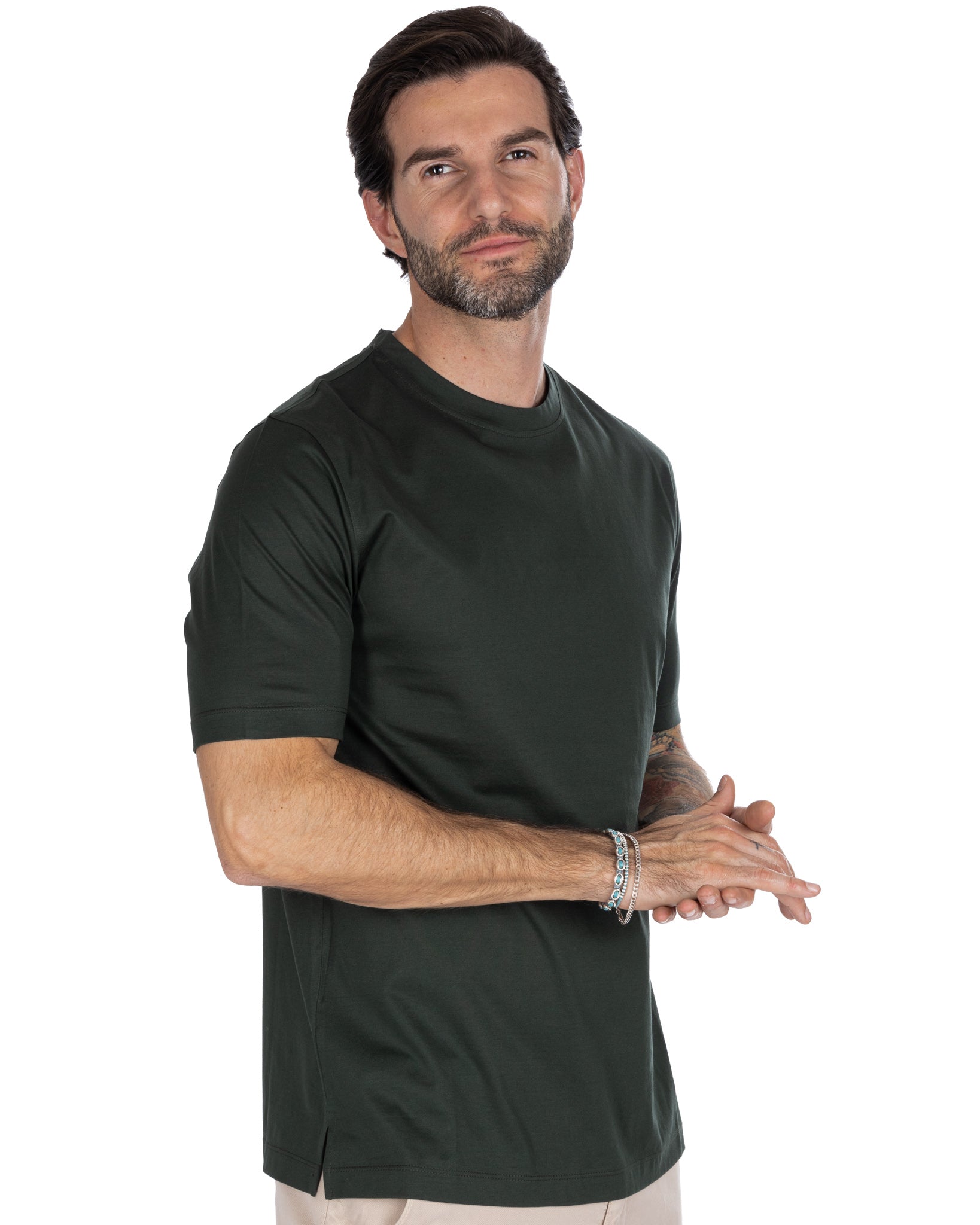 Stirling - T-shirt militaire en fil d'Écosse