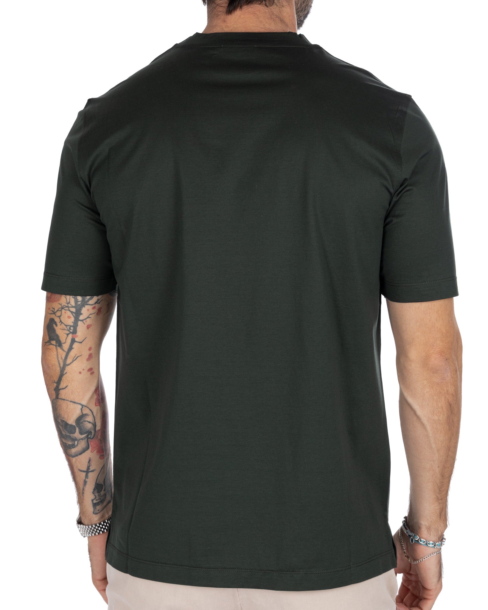 Stirling - T-shirt militaire en fil d'Écosse