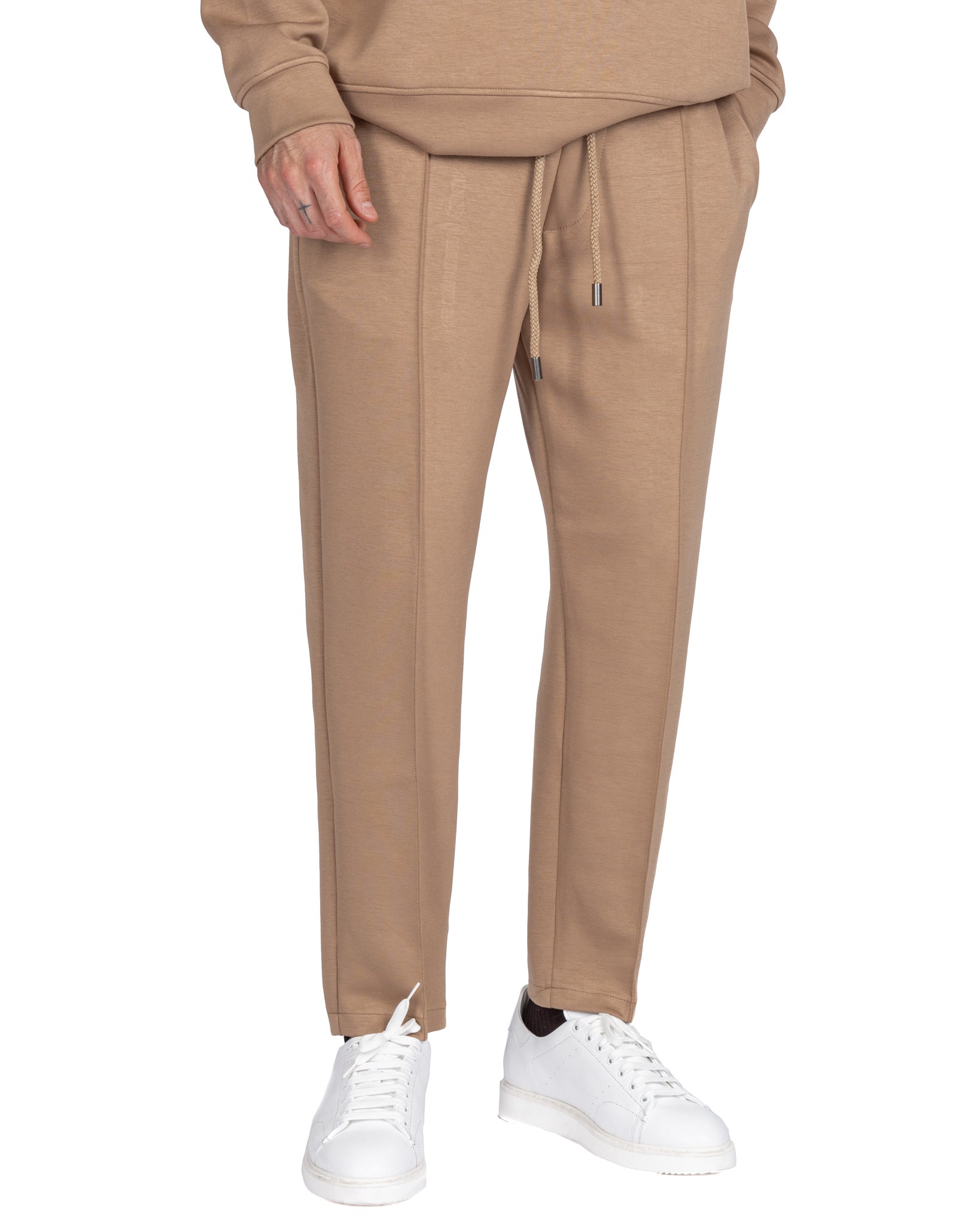 Benjamin - pantalon de survêtement camel