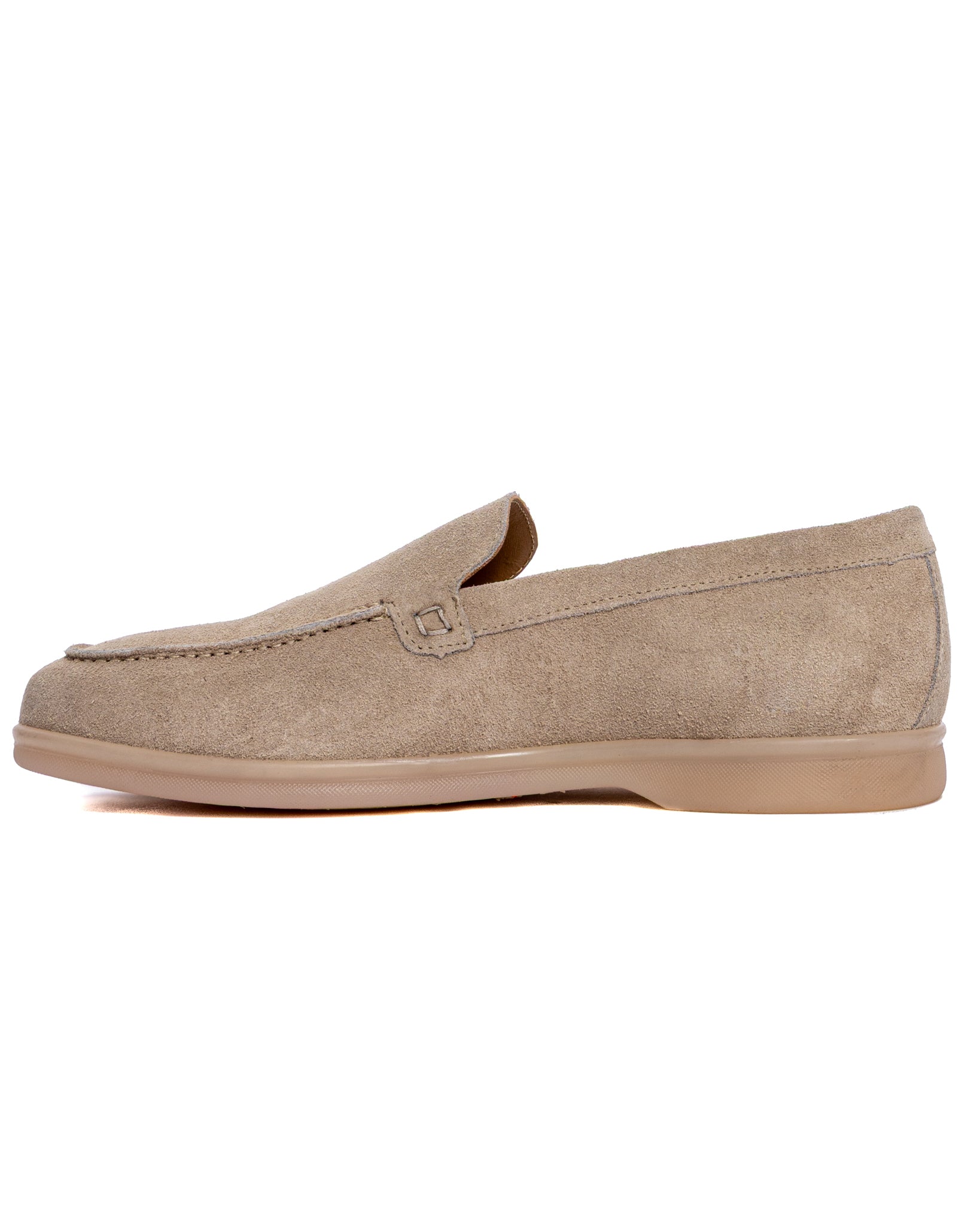 Valeri - mocassino scamosciato beige
