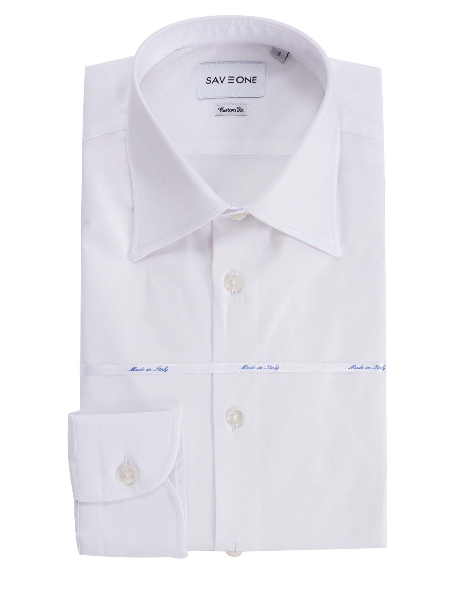 Heckler - camicia bianca in cotone