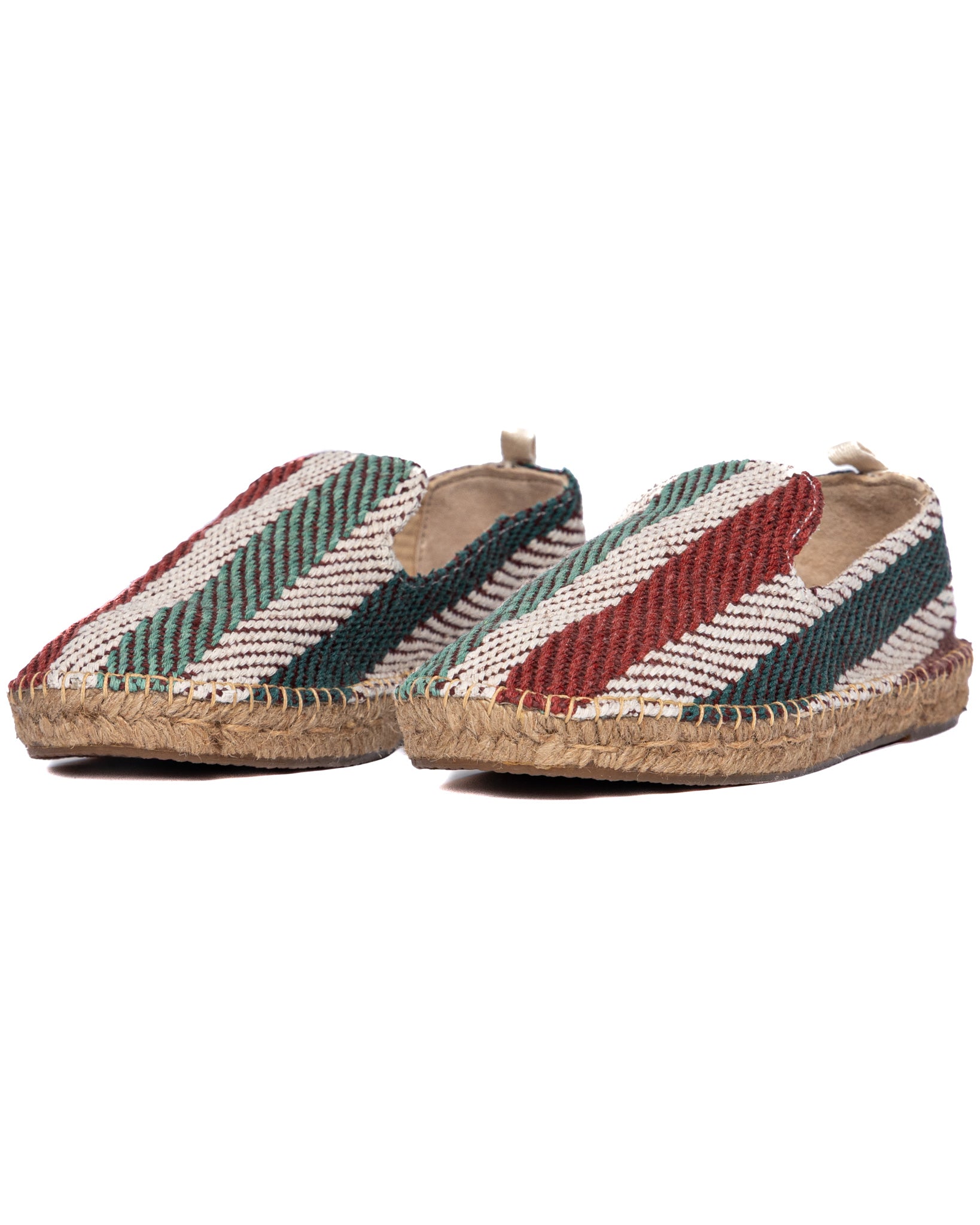 Villasimius- espadrilles à rayures multicolores 