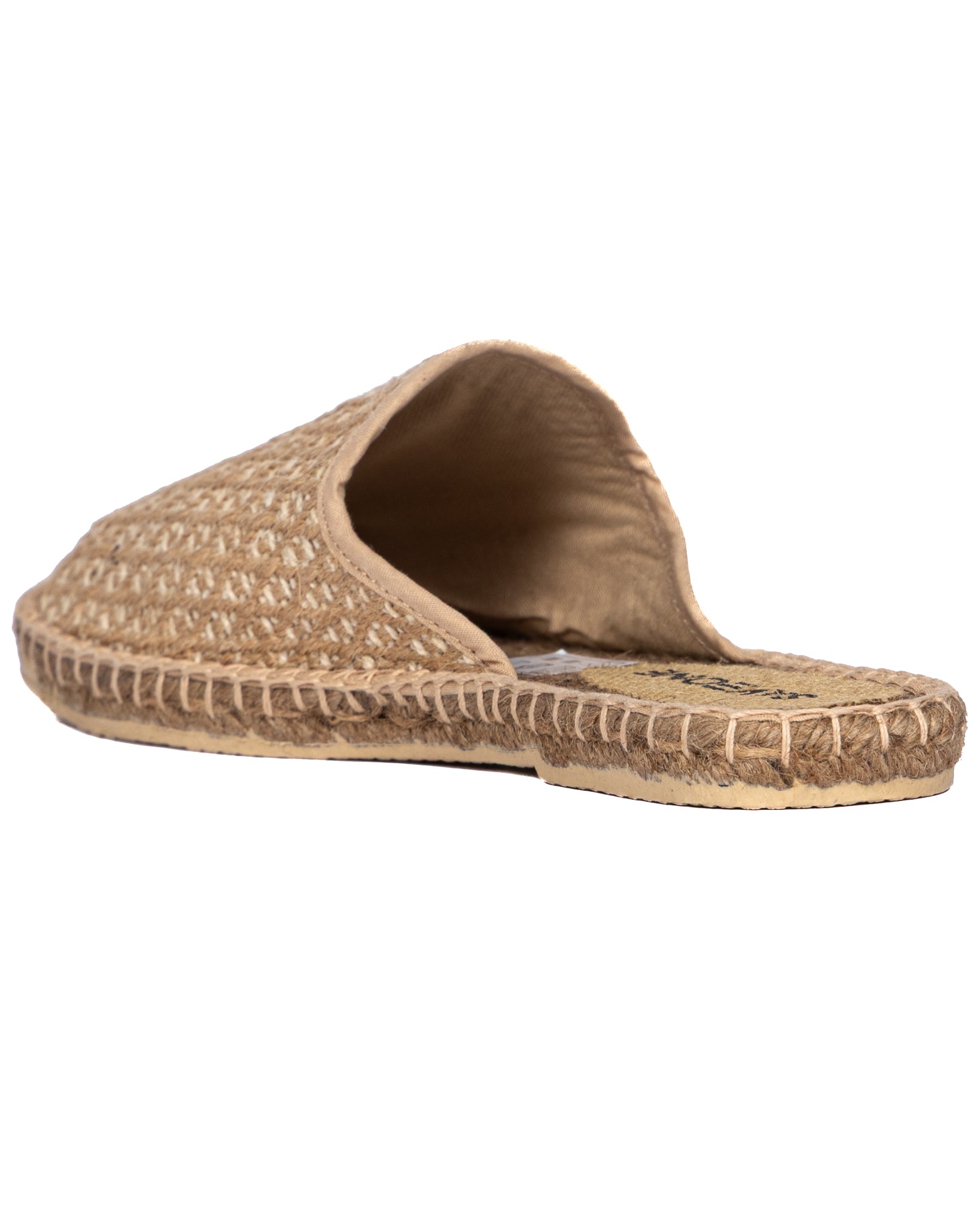 Marittimina - mules espadrilles tressées beiges