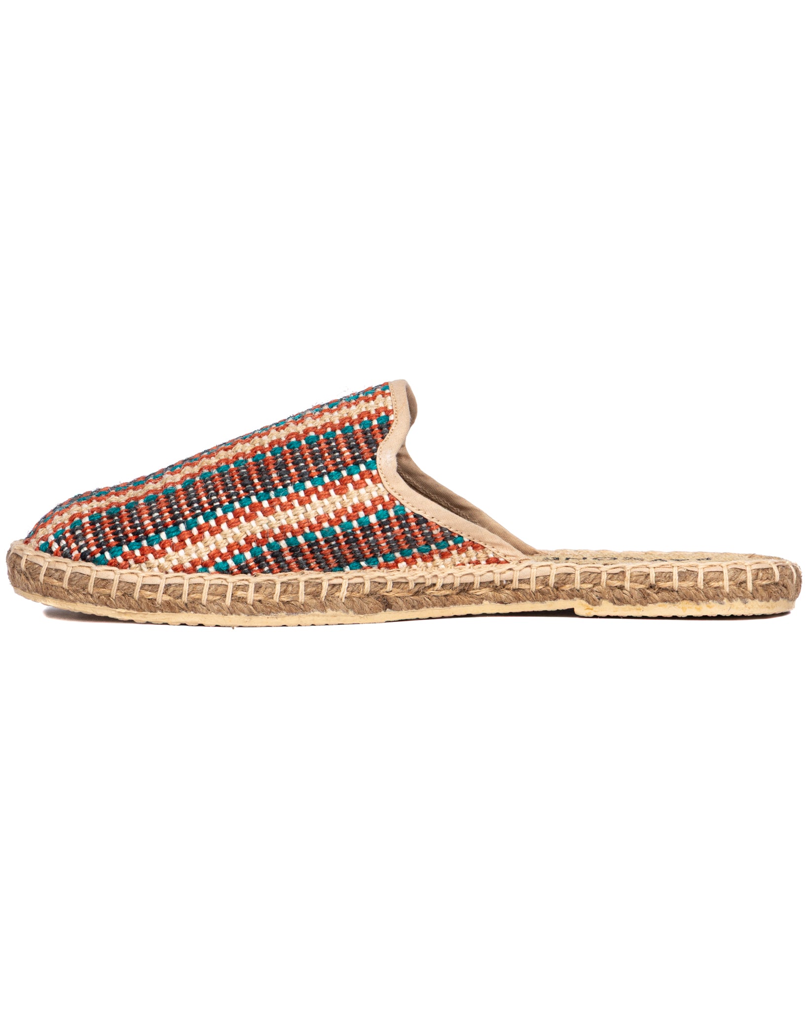 Taormina - multicolor striped espadrilles mules