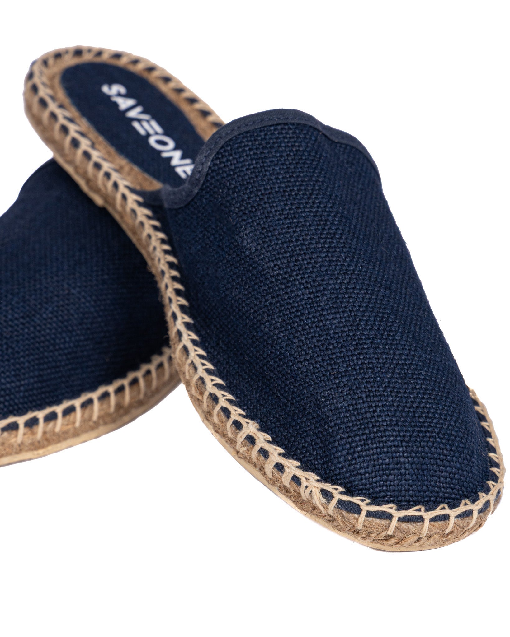 Portofino - mules espadrilles bleu foncé