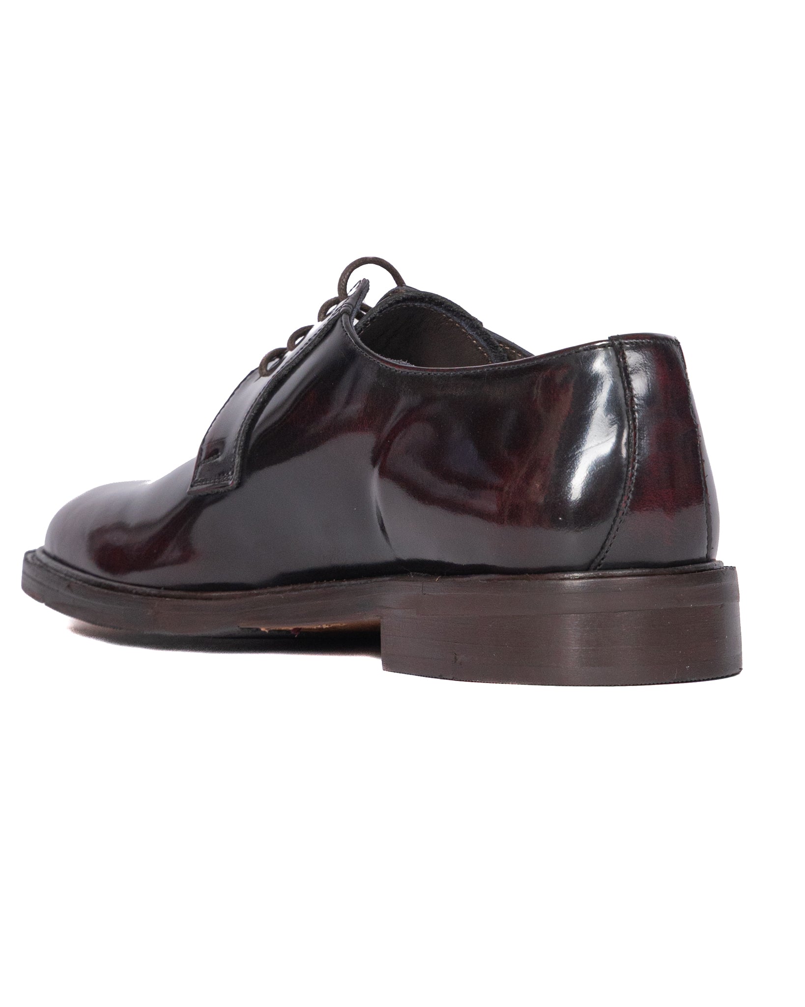 Derby Edgar en cuir bordeaux