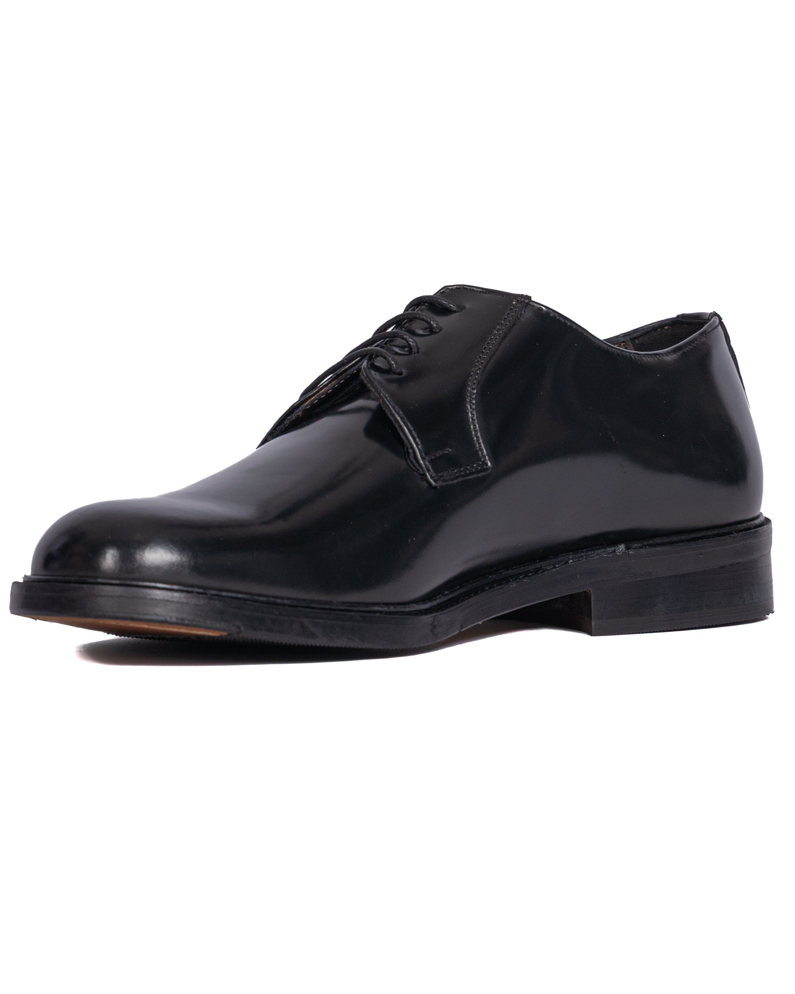 Derby Edgar in pelle nero