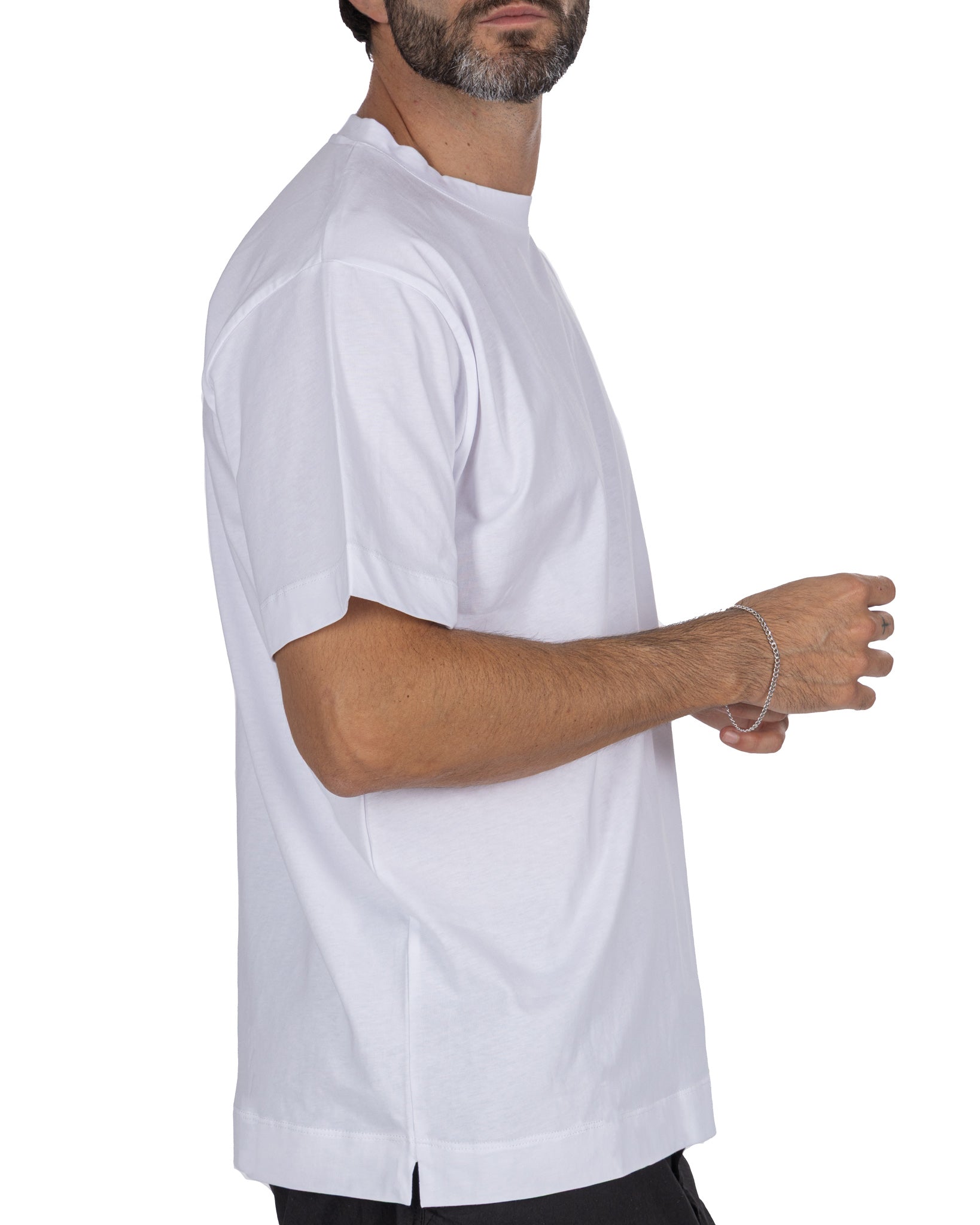 Bergen - white cotton t-shirt