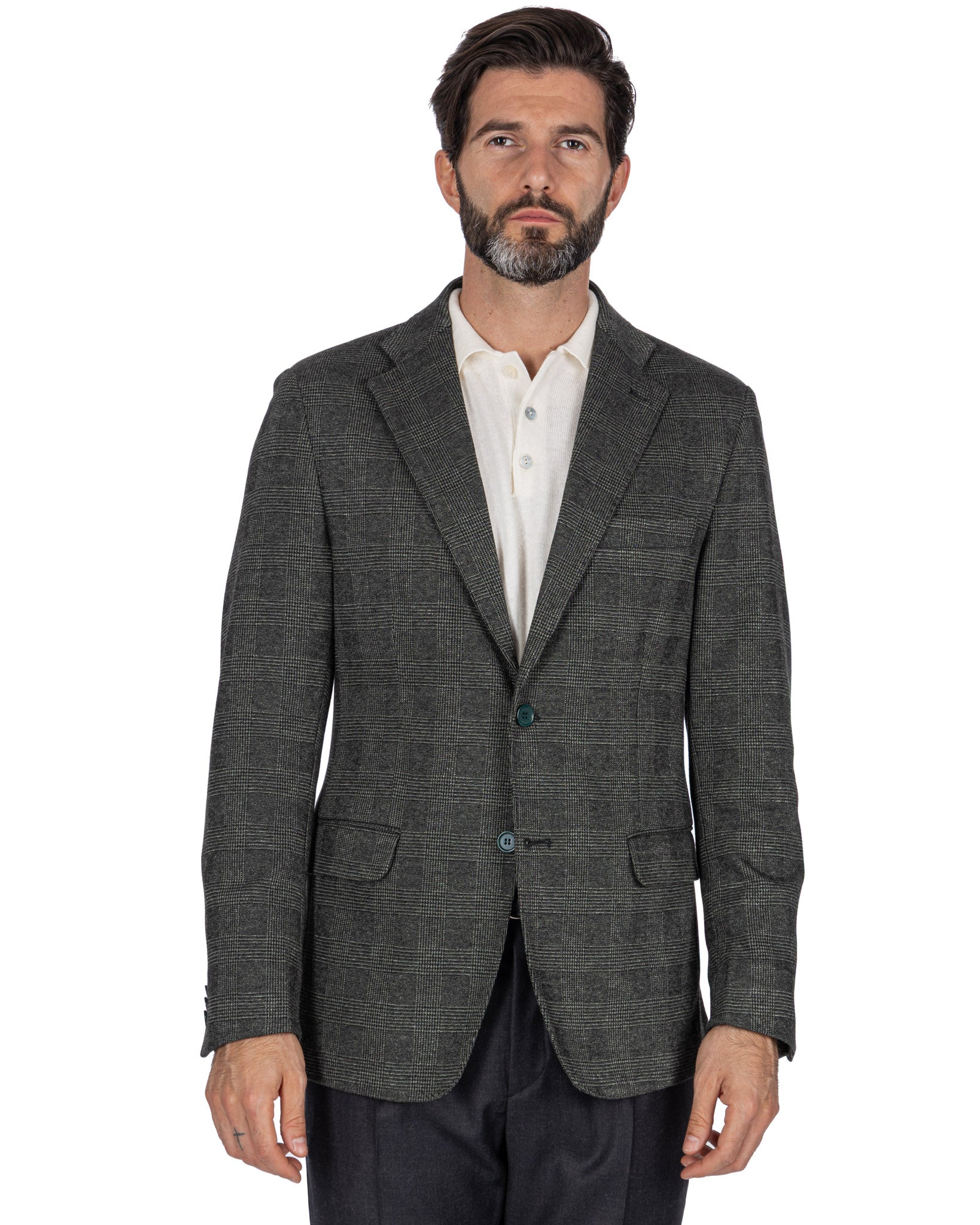 Veste Orson à carreaux verts