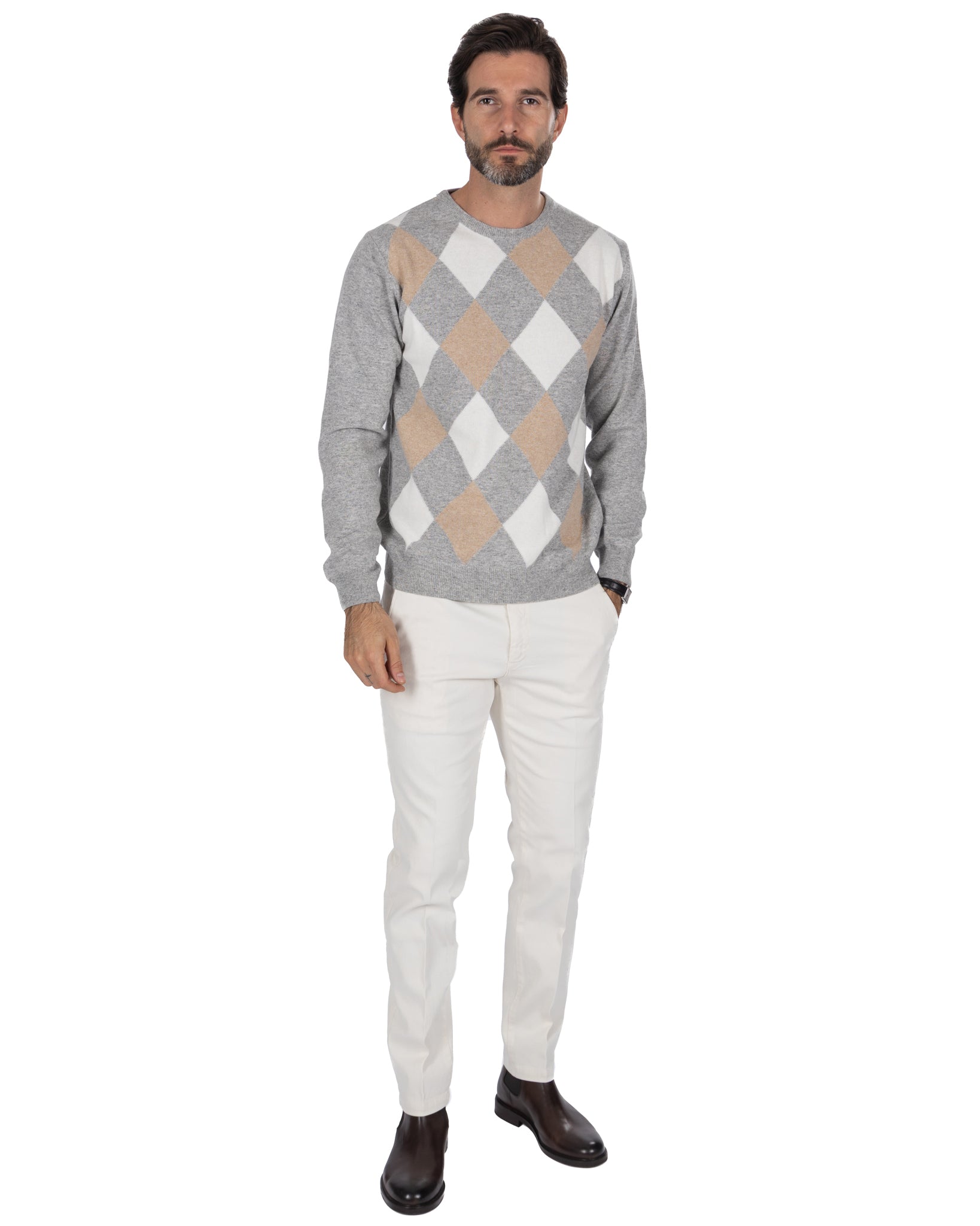 Pantalon Jack couleur crème