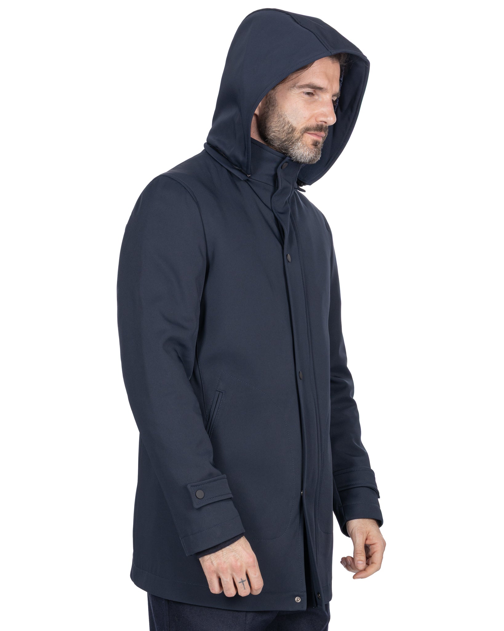 Dylan technical jacket in blue