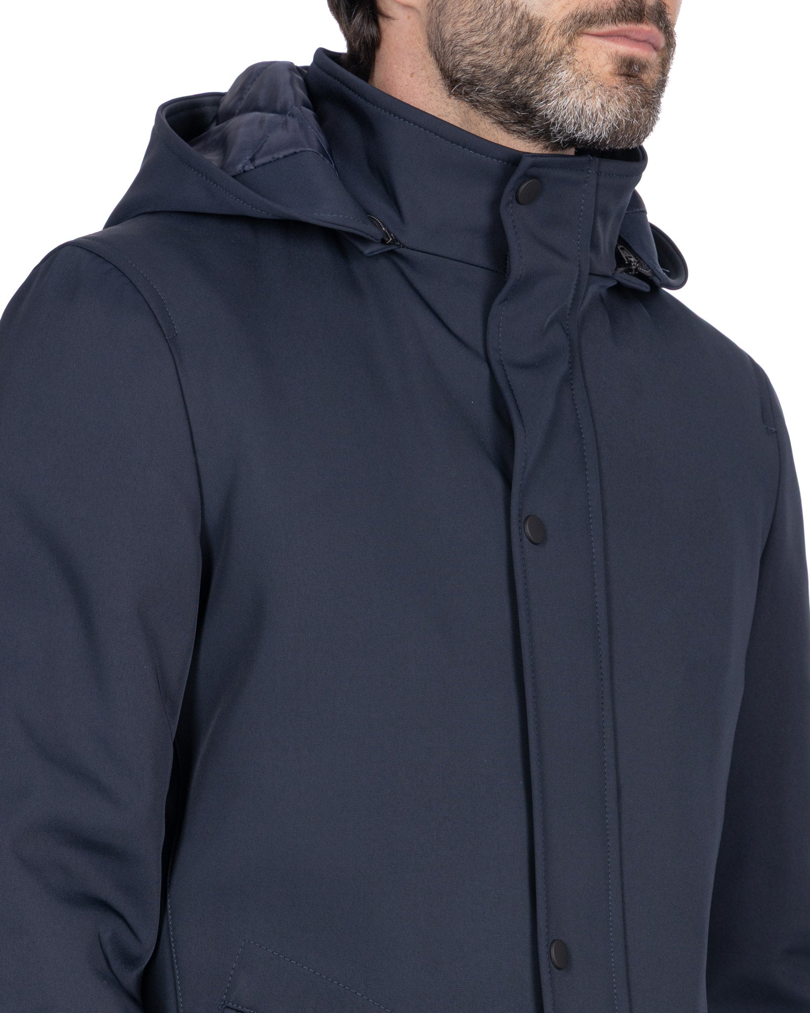 Dylan technical jacket in blue