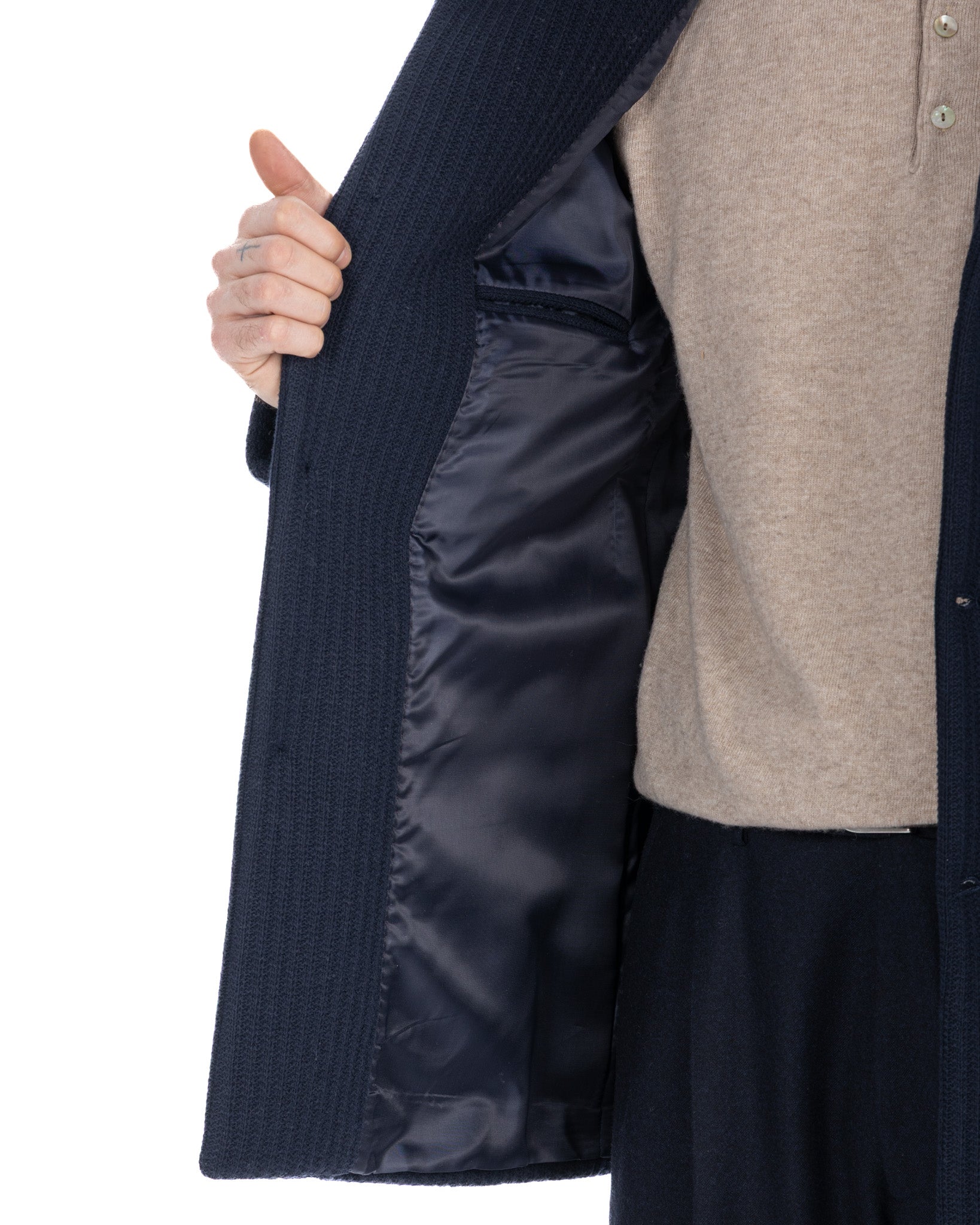 Veste côtelée K2 bleue