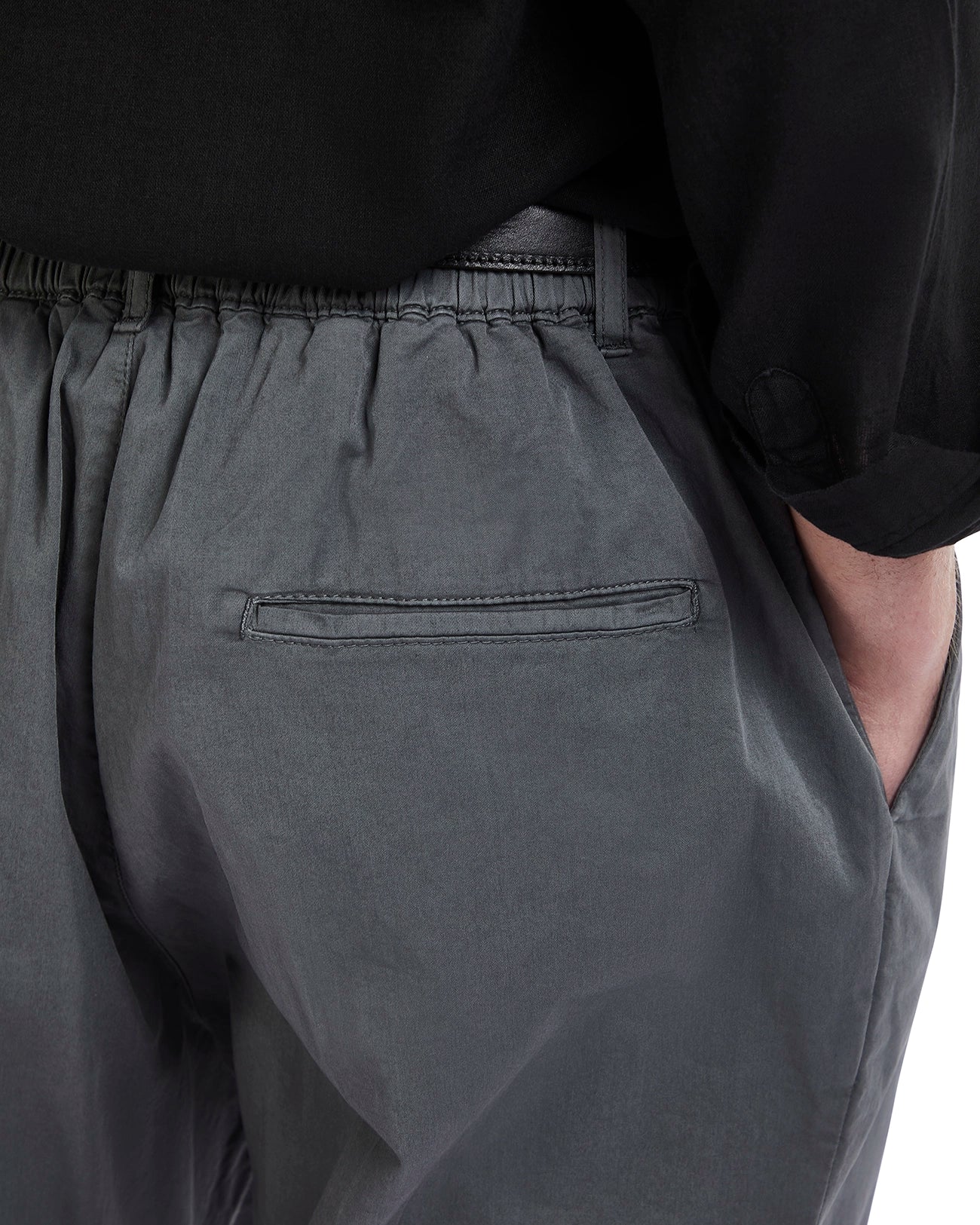 Pantalón Wels de algodón gris