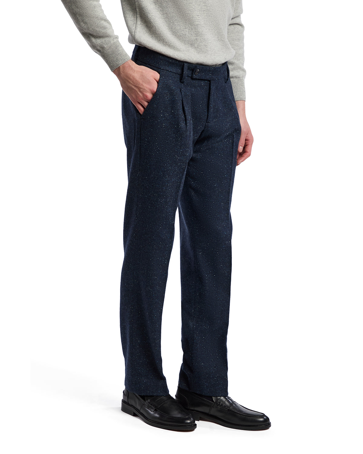 Blue melange Sale trousers