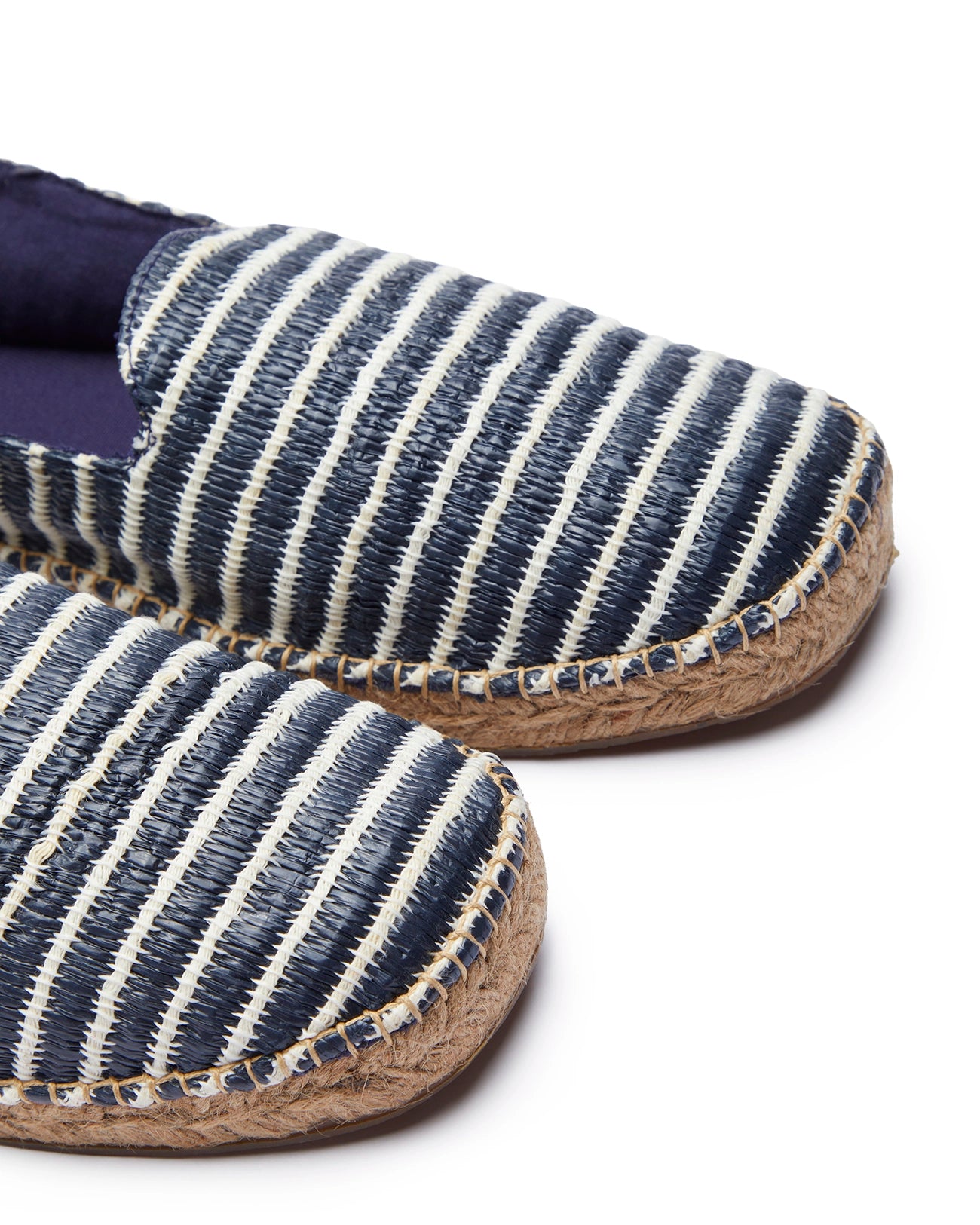 Black patterned Singapore espadrilles