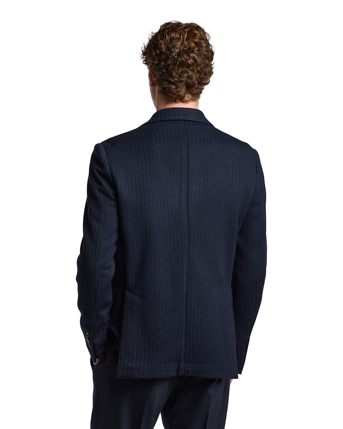 Verti blue pinstripe jacket