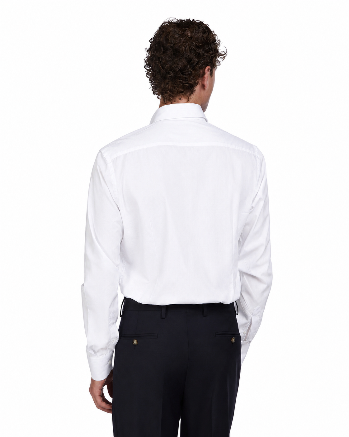 Heckler White Cotton Poplin Shirt 