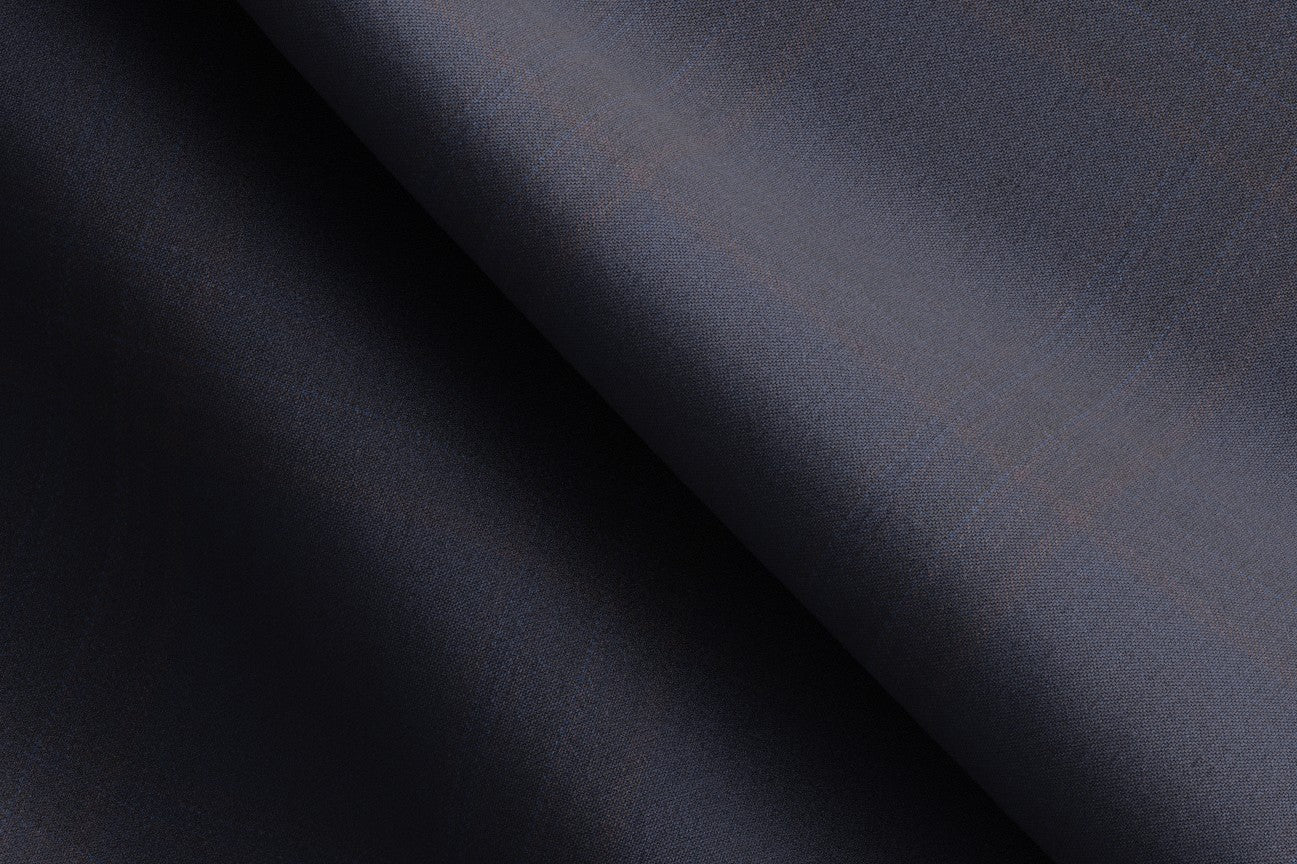 Tailored 130s wool jacket with blue window Caccioppoli