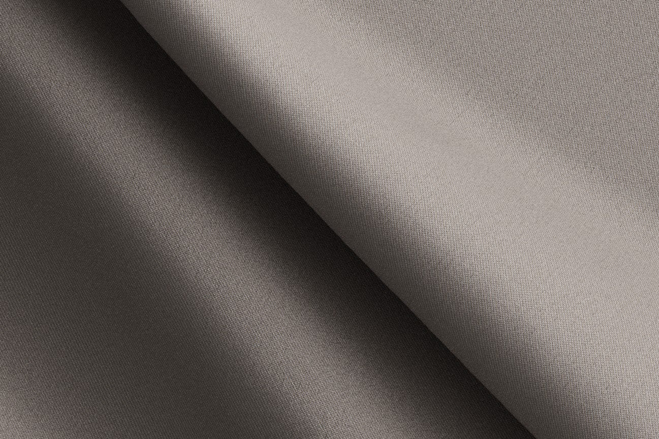 Trousers with tailored band in 130s cream wool Caccioppoli
