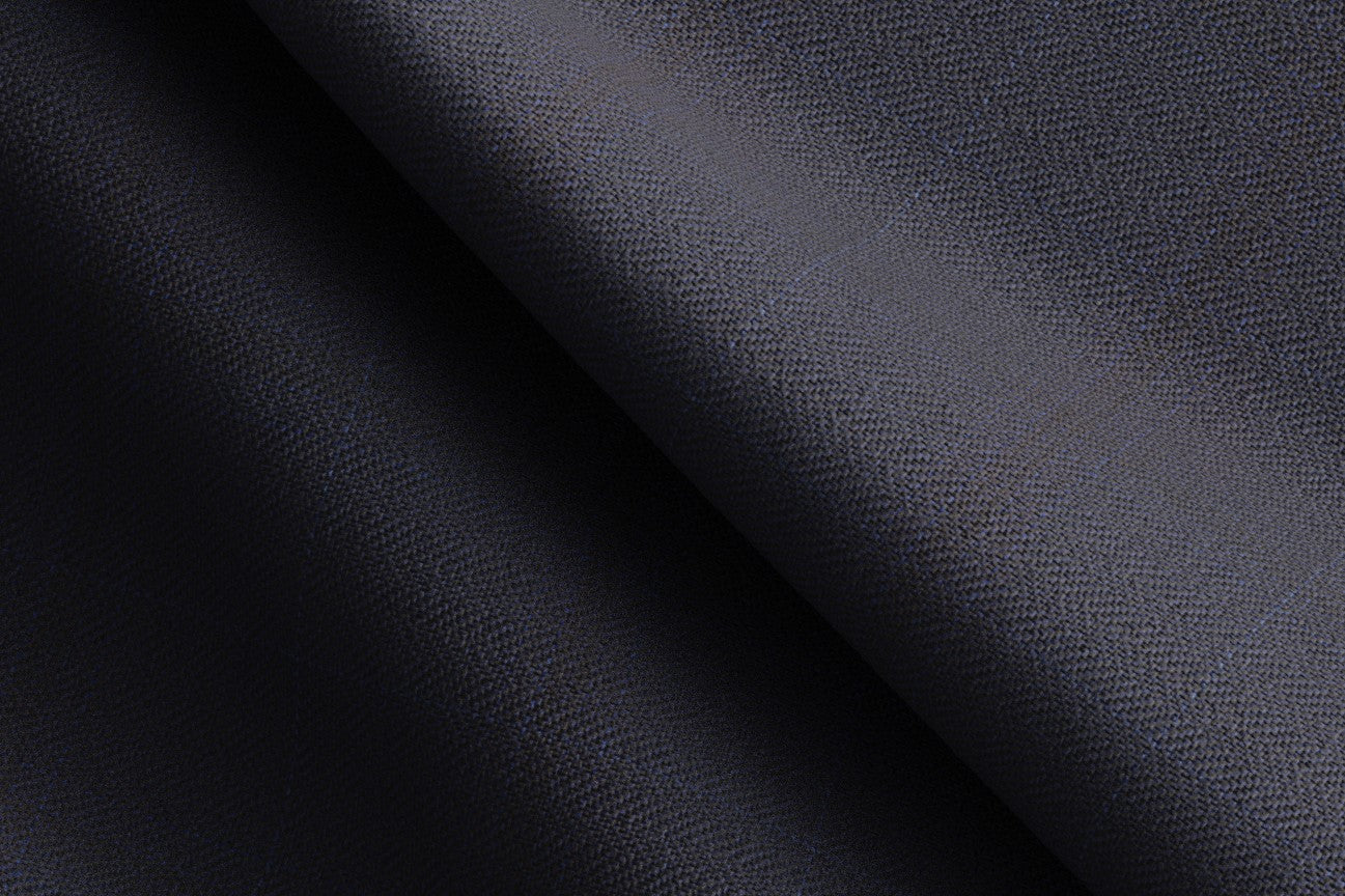Tailored 130s wool jacket with blue window Caccioppoli
