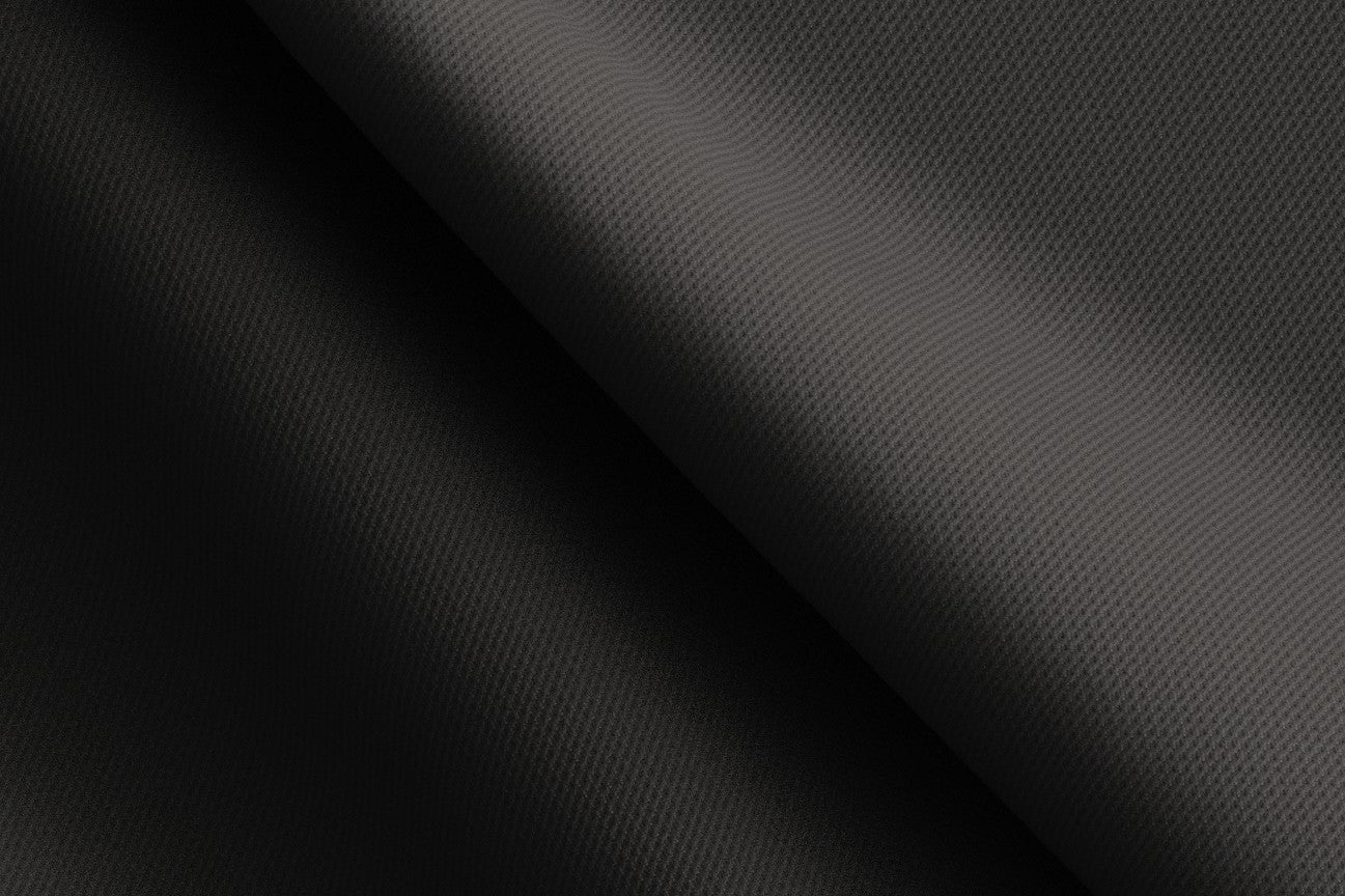 Gilet en laine et soie noir sur mesure des années 150 Caccioppoli