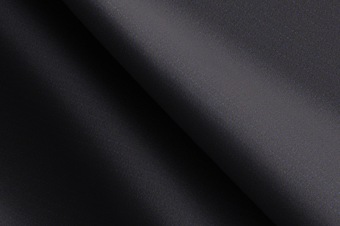 Tailored suit in blue striped 130s wool Caccioppoli