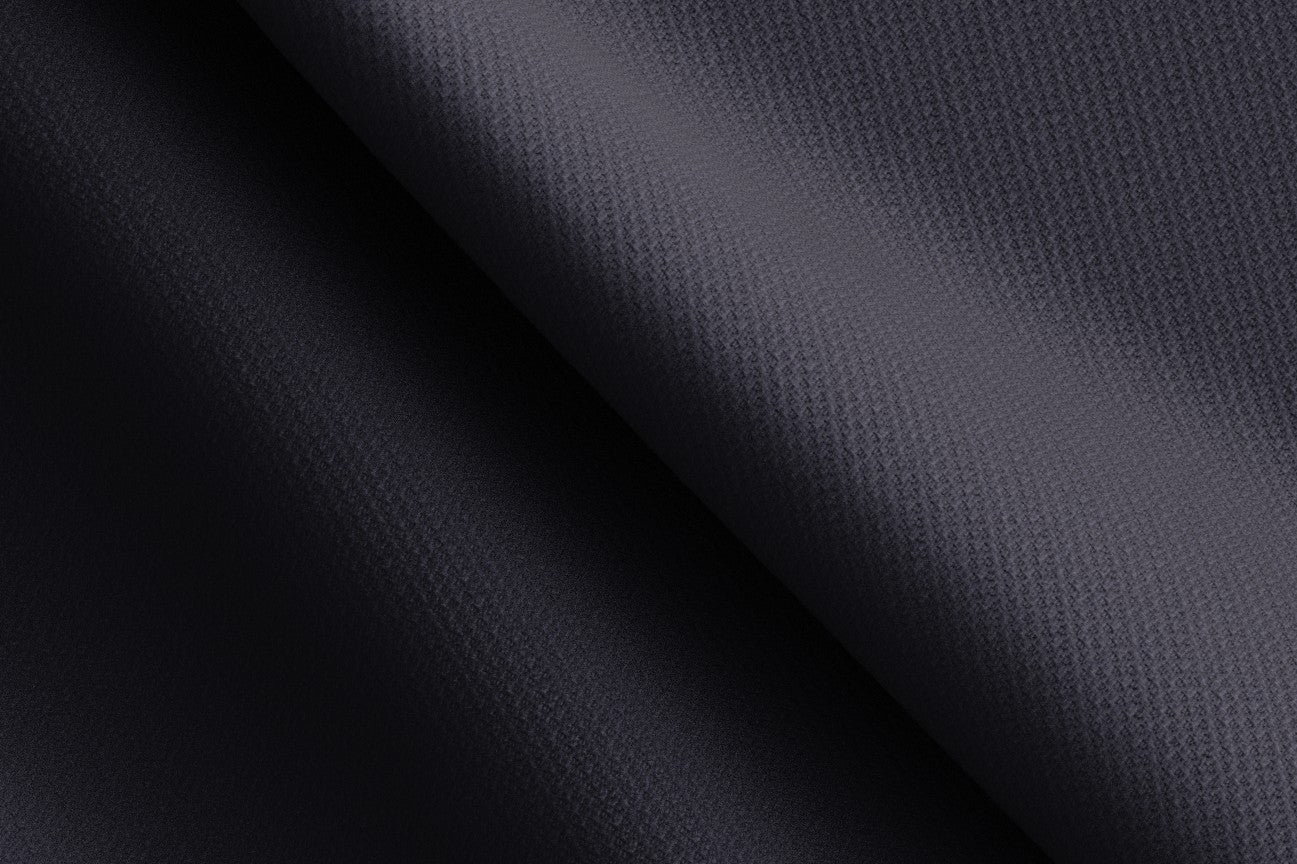 Costume tailleur en laine pied-de-poule bleu années 130 Caccioppoli