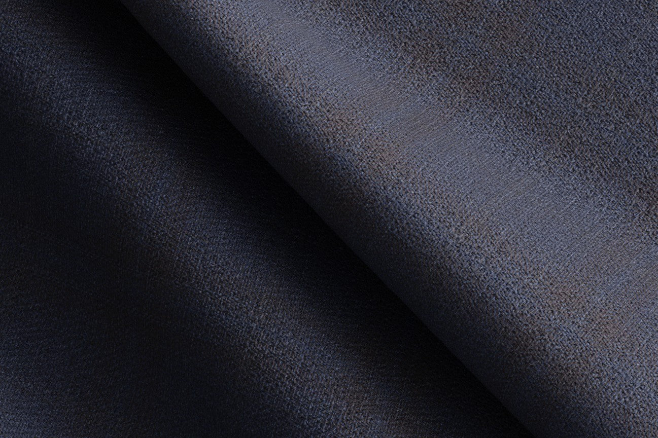 Tailored 130s wool jacket with blue window Caccioppoli