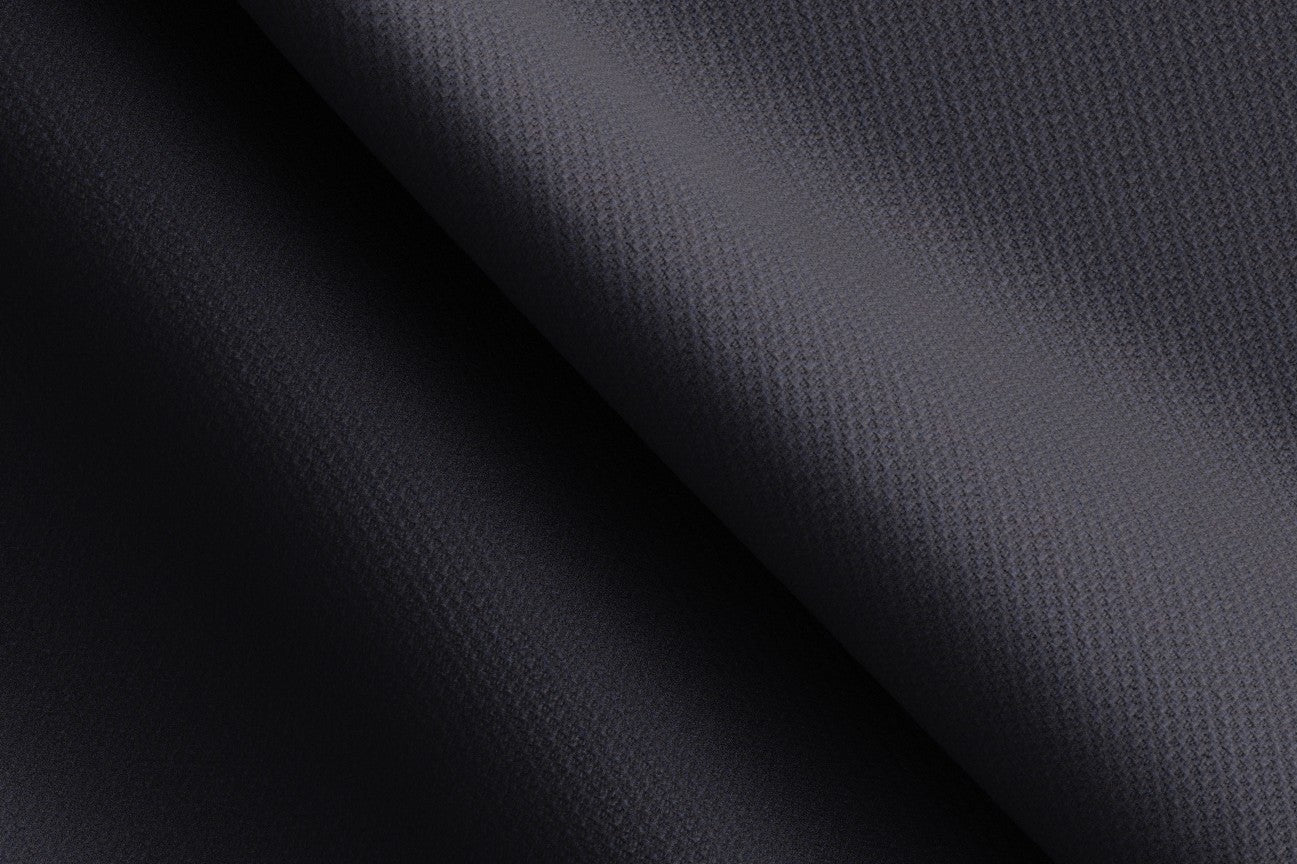 Canonico blue 110s wool tailored trousers with band