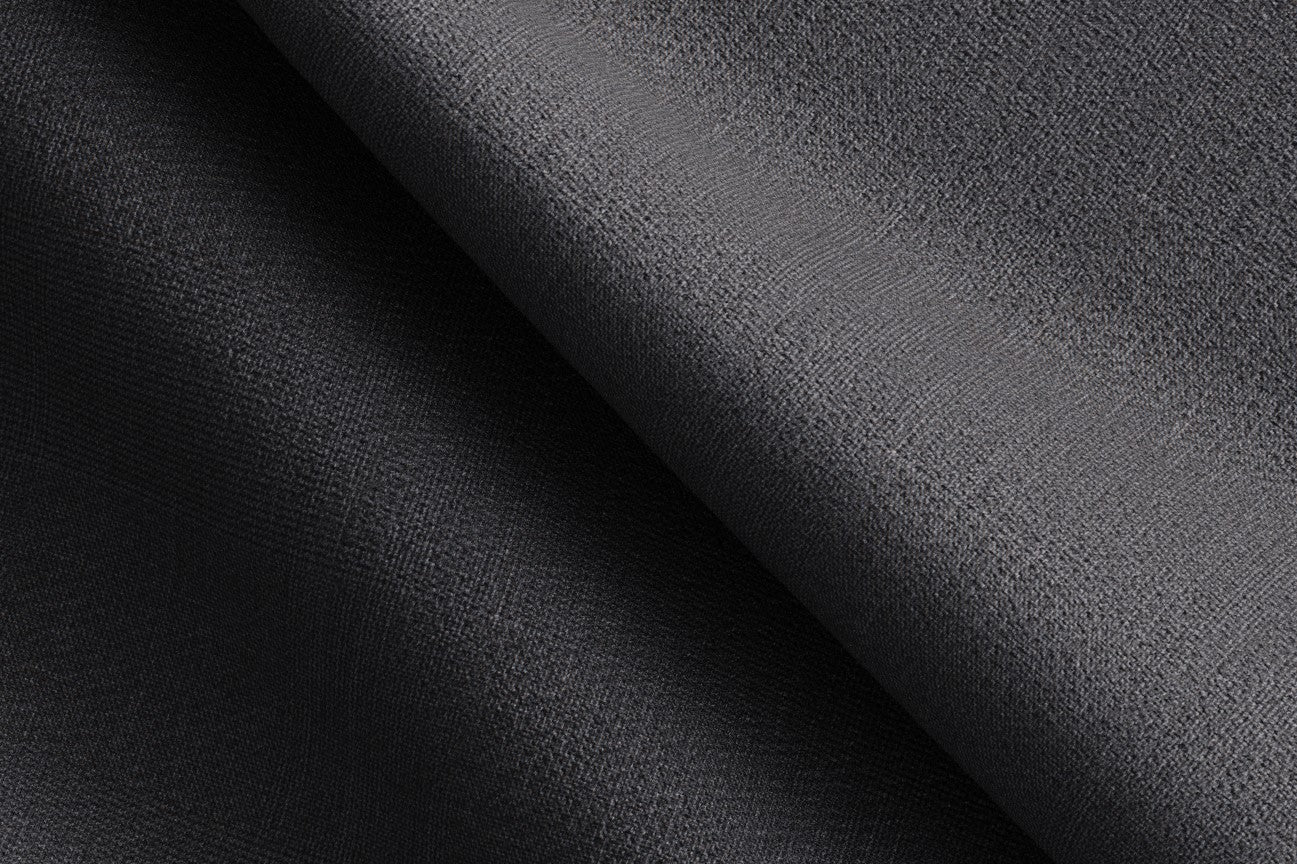 Canonico gray 110s wool tailored trousers with band