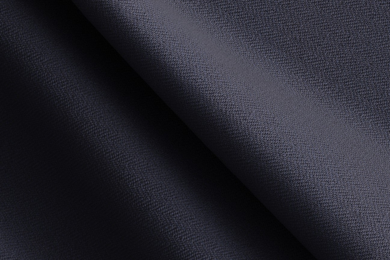 Trousers with tailored band in 130s wool with blue window Caccioppoli