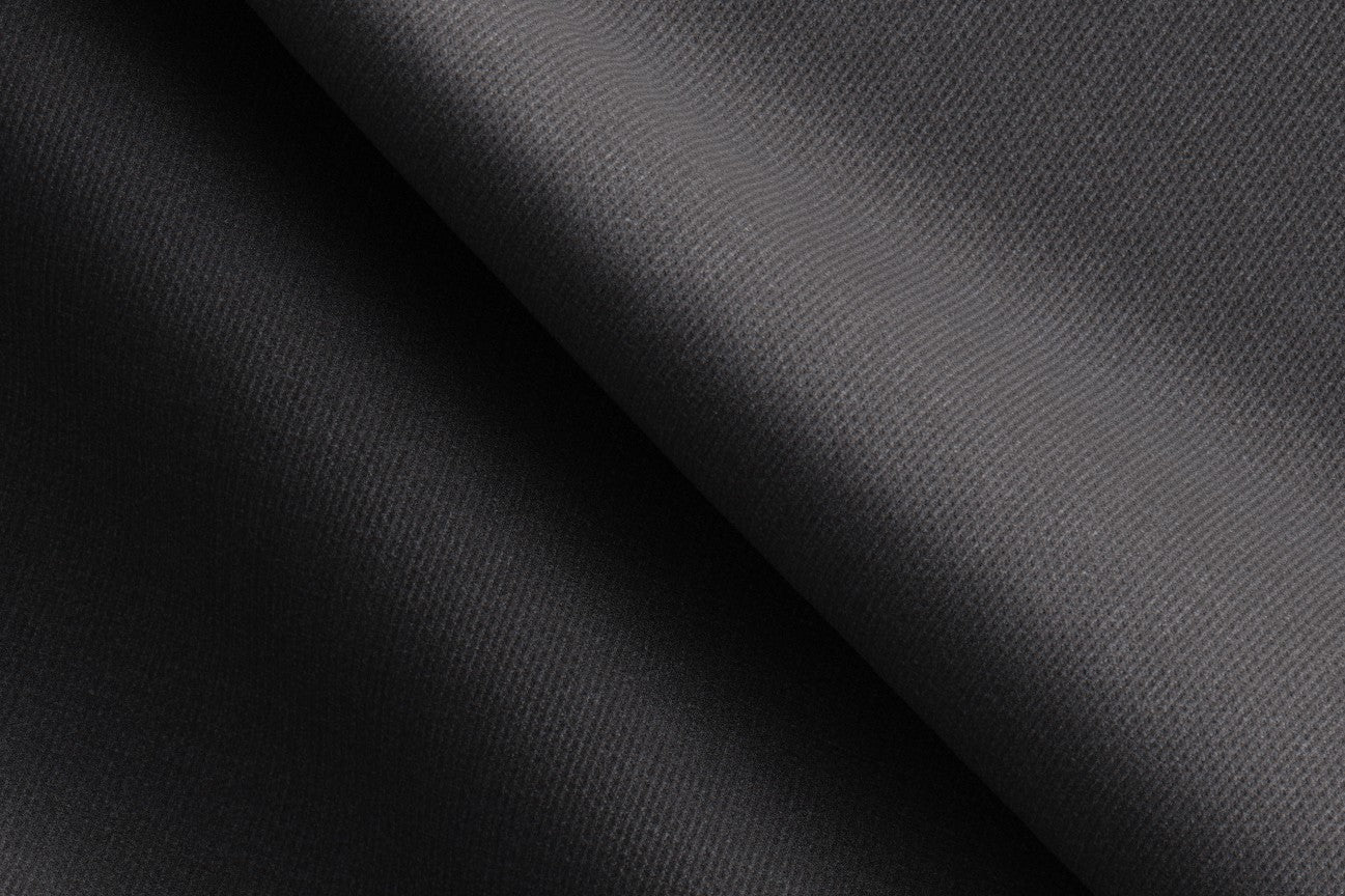 Canonico gray 120s wool tailored trousers with band