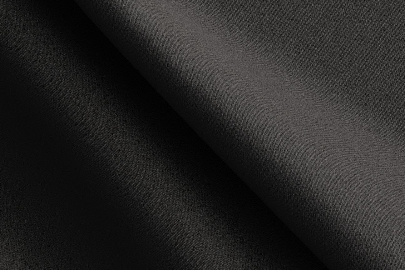 Canonico black 110s wool tailored trousers with band