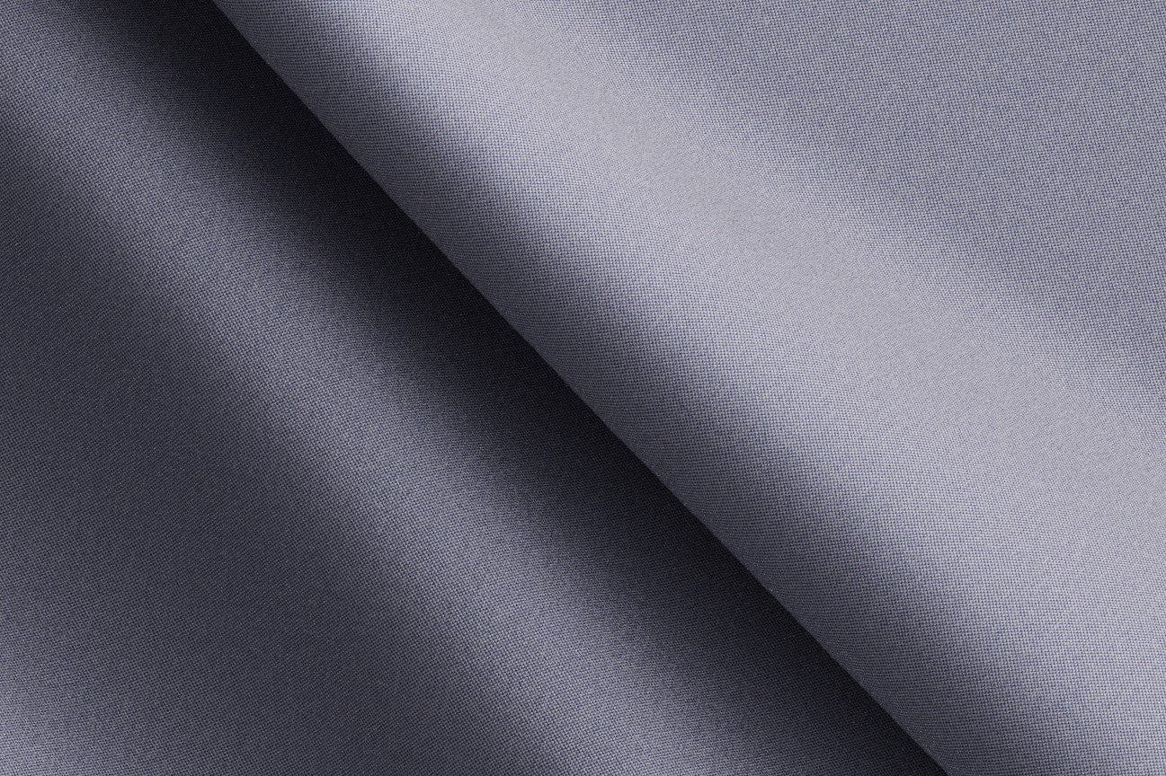 Chemise oxford double retors sur mesure en coton bleu clair