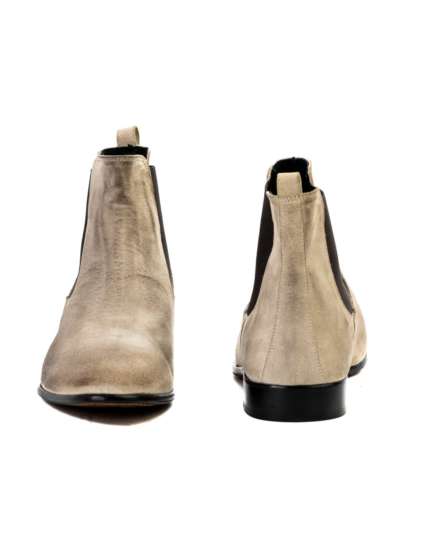 DRE - CHELSEA BOOTS CREAM SUEDE