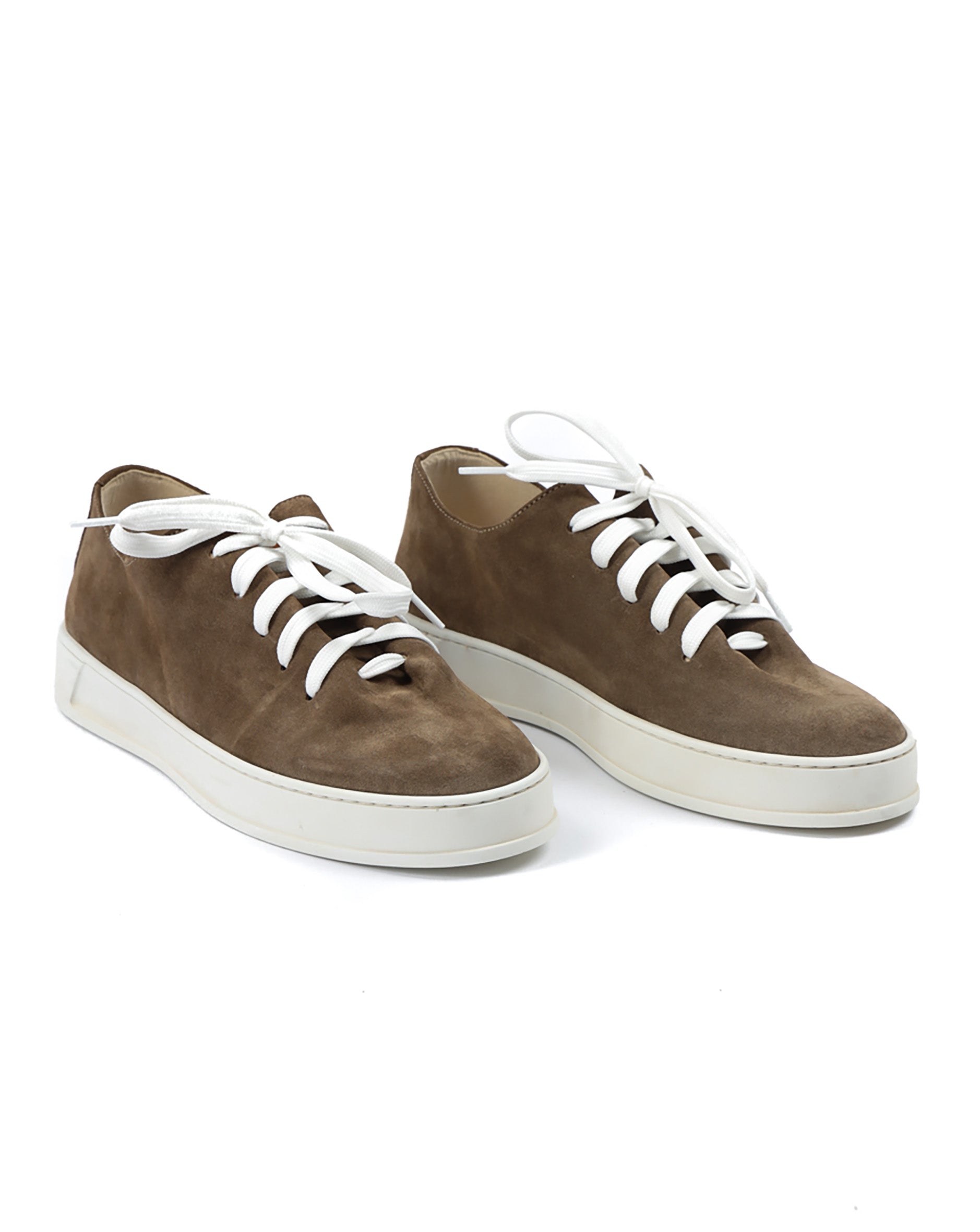 Steph - Steppe suede sneakers