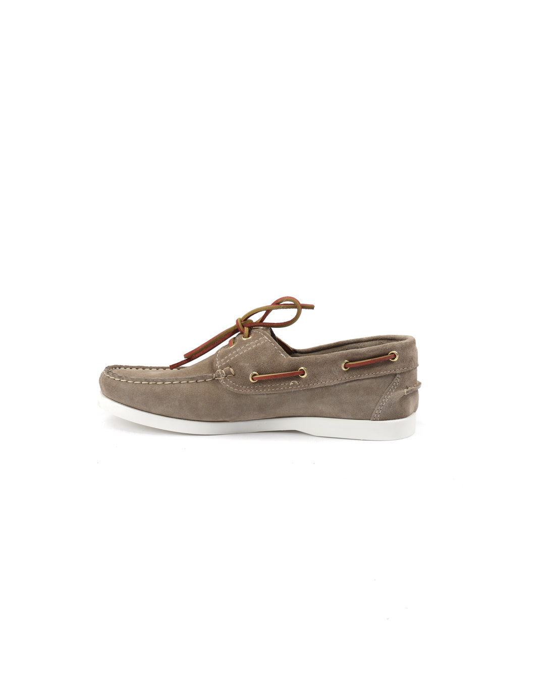 Jimmy - dove gray suede boat