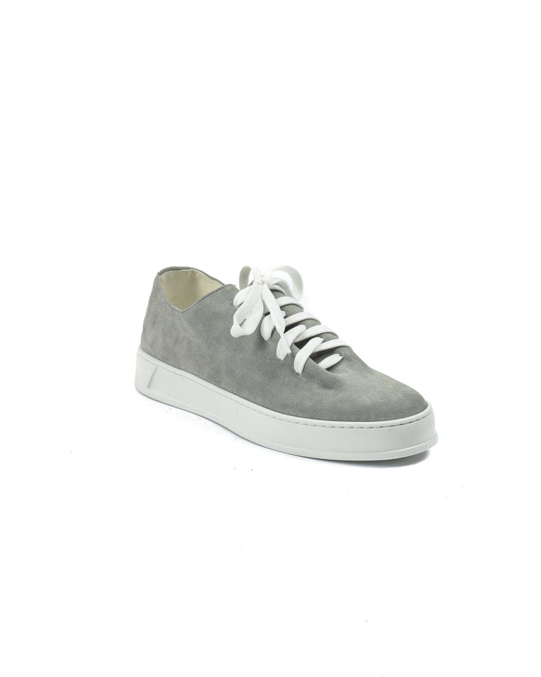 Steph - Gray suede sneakers