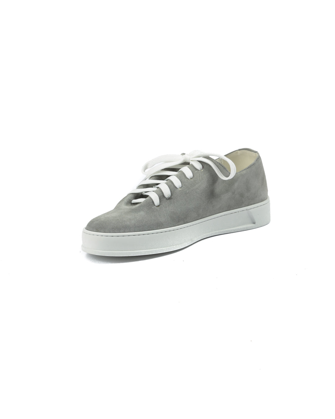 Steph - Gray suede sneakers