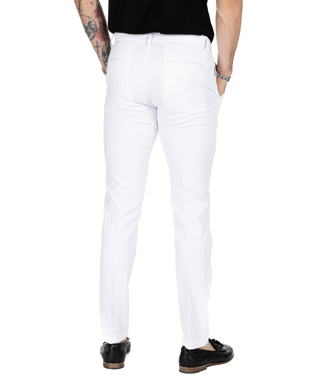 Bill - white armored trousers
