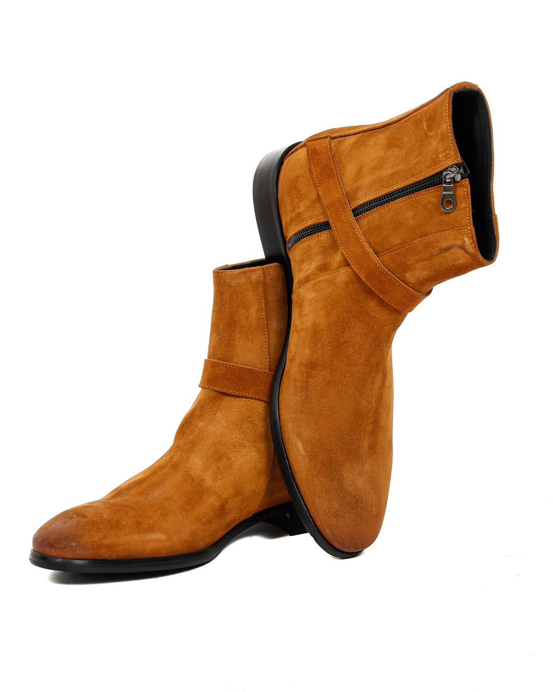 Neil - terra suede ankle boot with strap