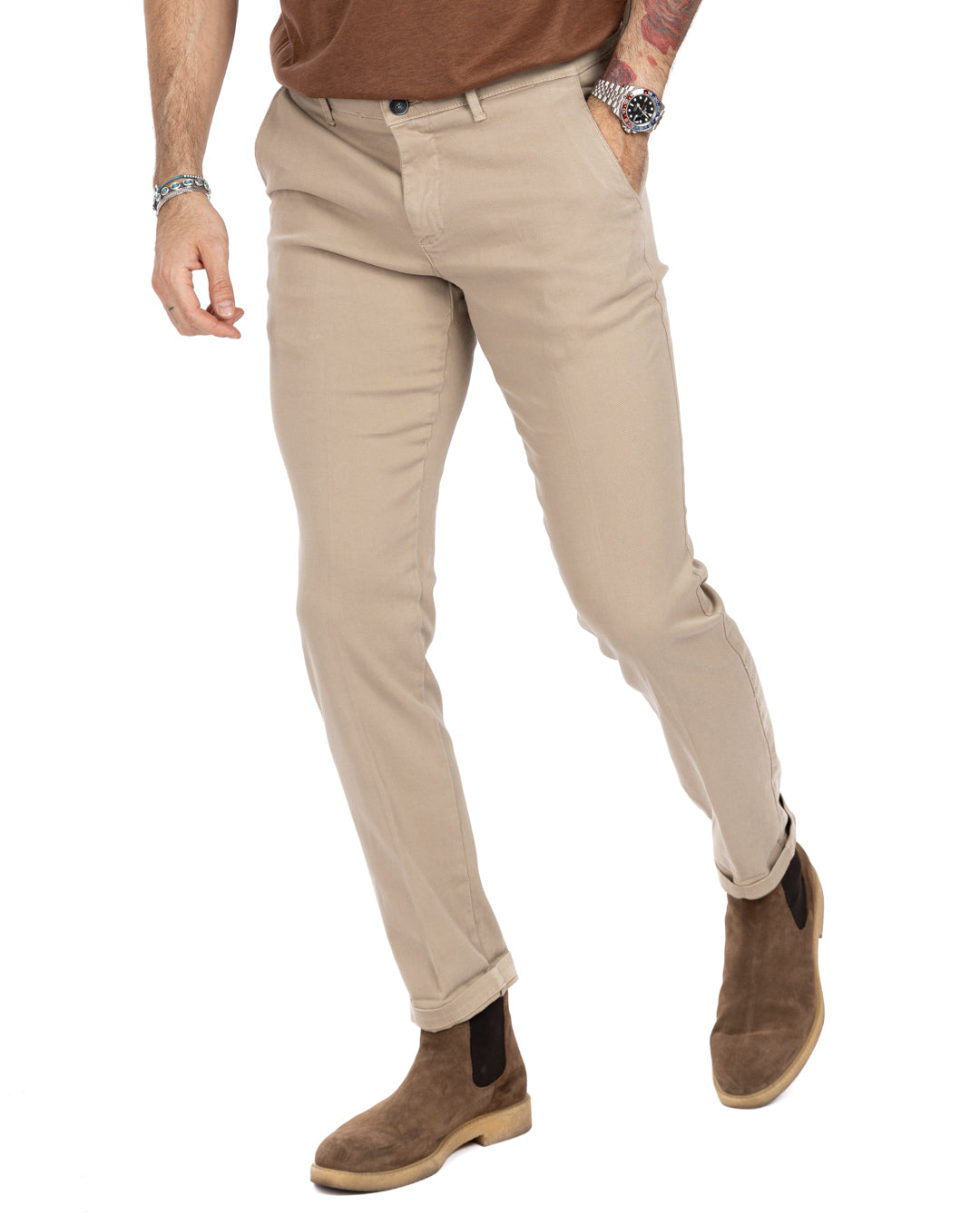 Jack - beige armored trousers