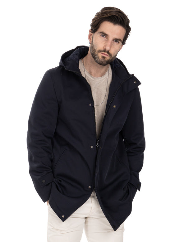 Dylan - blue technical jacket