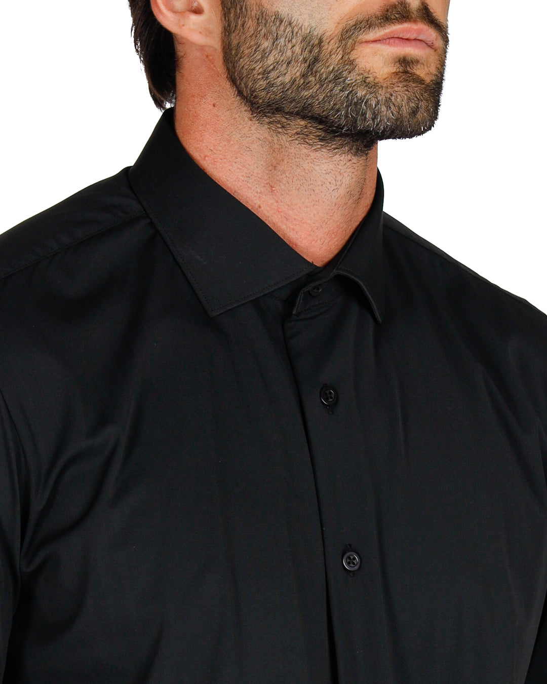 Teck - classic black technical shirt